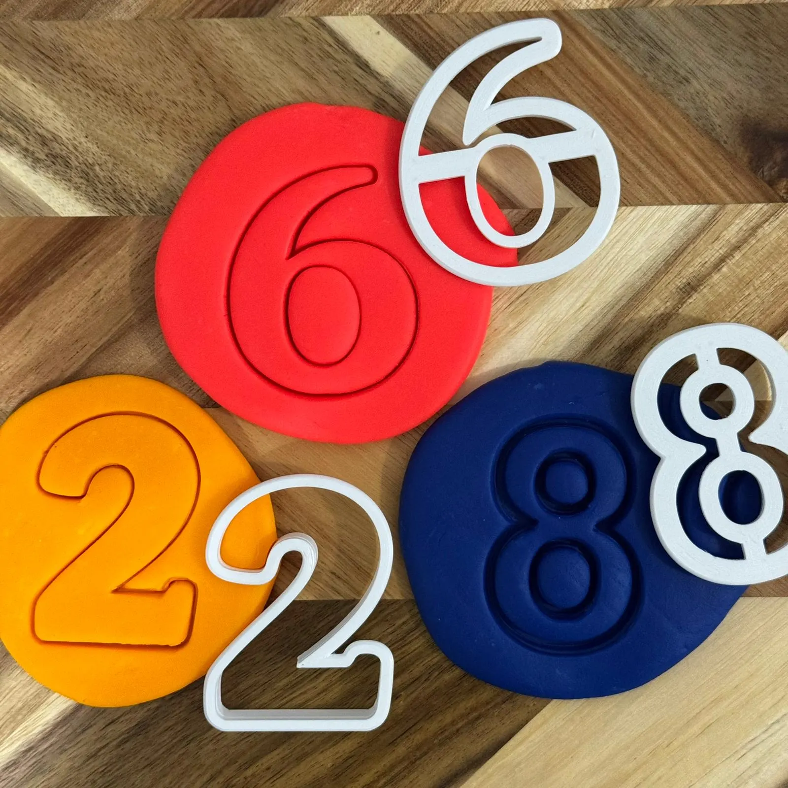 Number Cookie Cutter Set – Birthday Biscuit Fondant Shapes - image 3