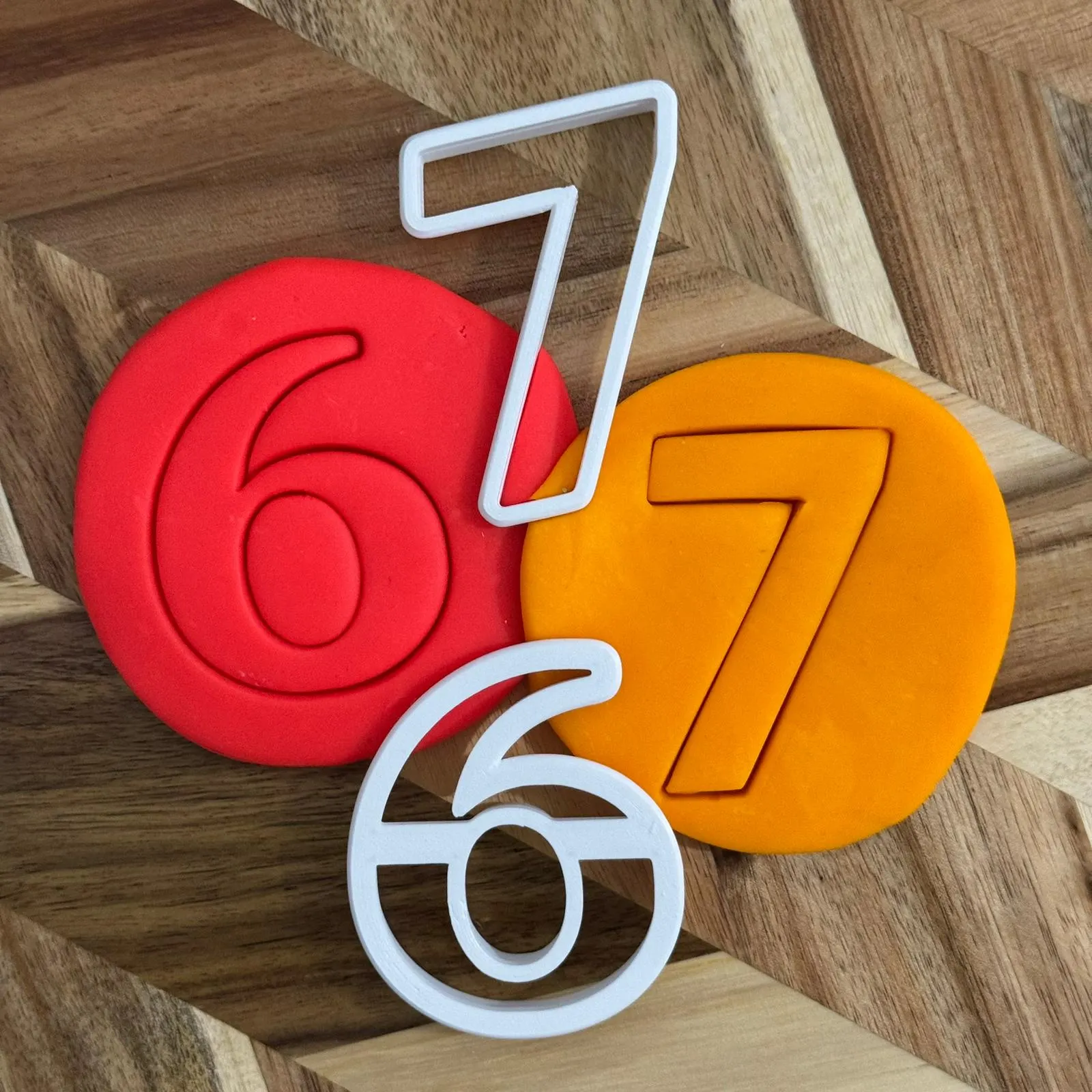 Number Cookie Cutter Set – Birthday Biscuit Fondant Shapes - image 2