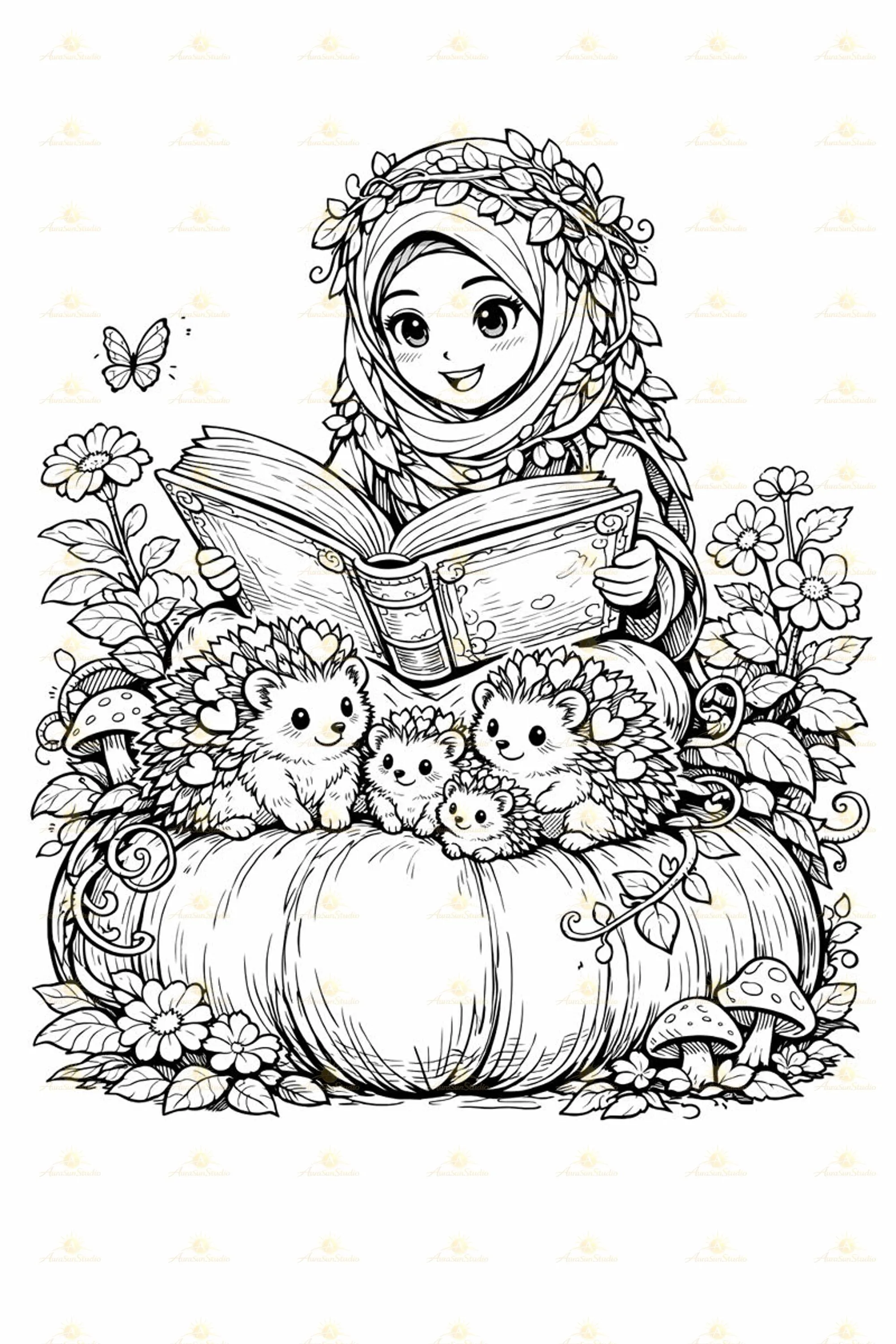 Valentine Coloring Book | 30 Isometric Love Scenes (PDF Download A4/Letter/8.5x8.5in - image 4
