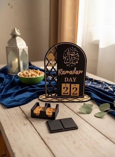 Ramadan Countdown Calendar | Islamic Home Decor, Eid Gift - image 3