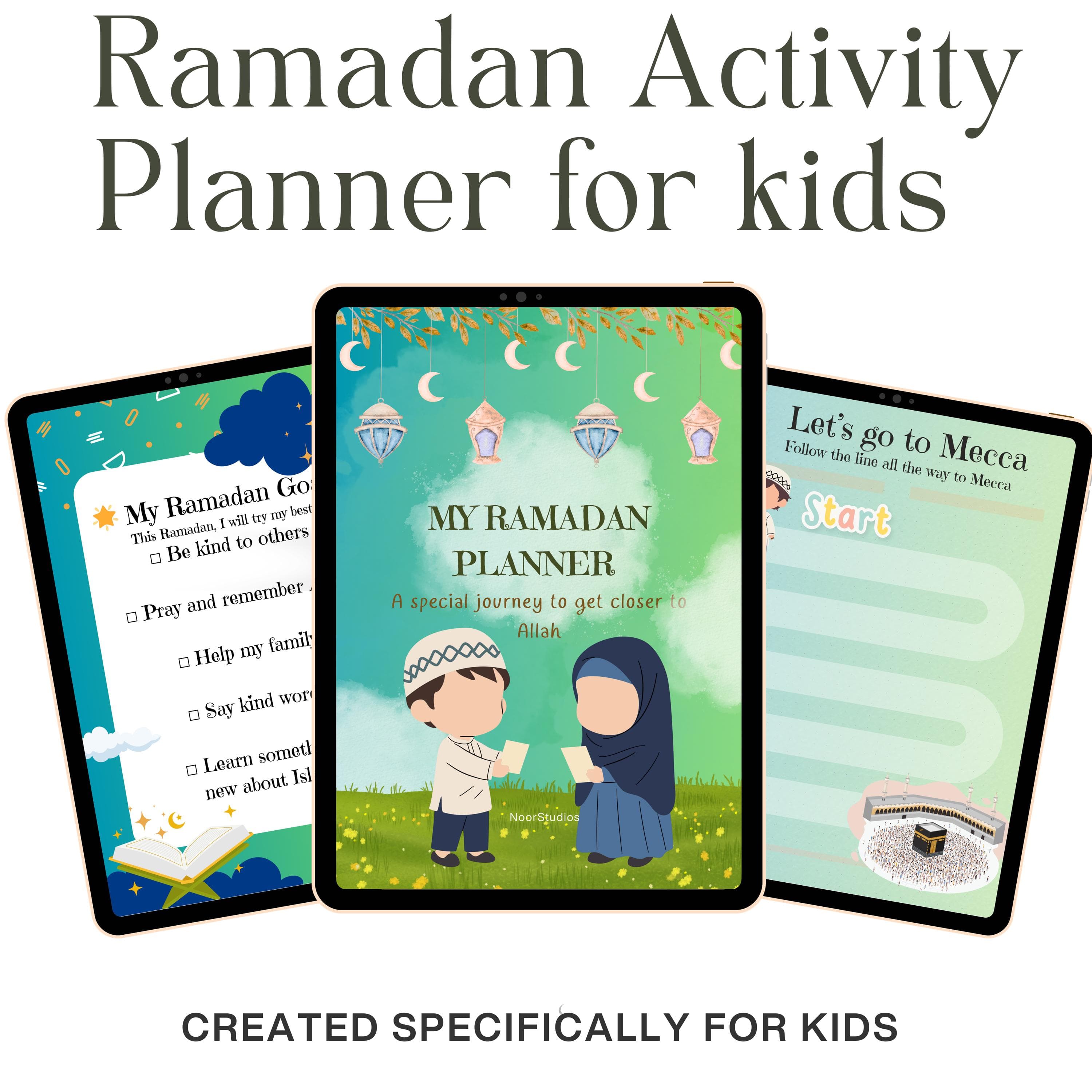 Ramadan Planner for Kids | Islamic Kids journal |(Printable Download) - image 2