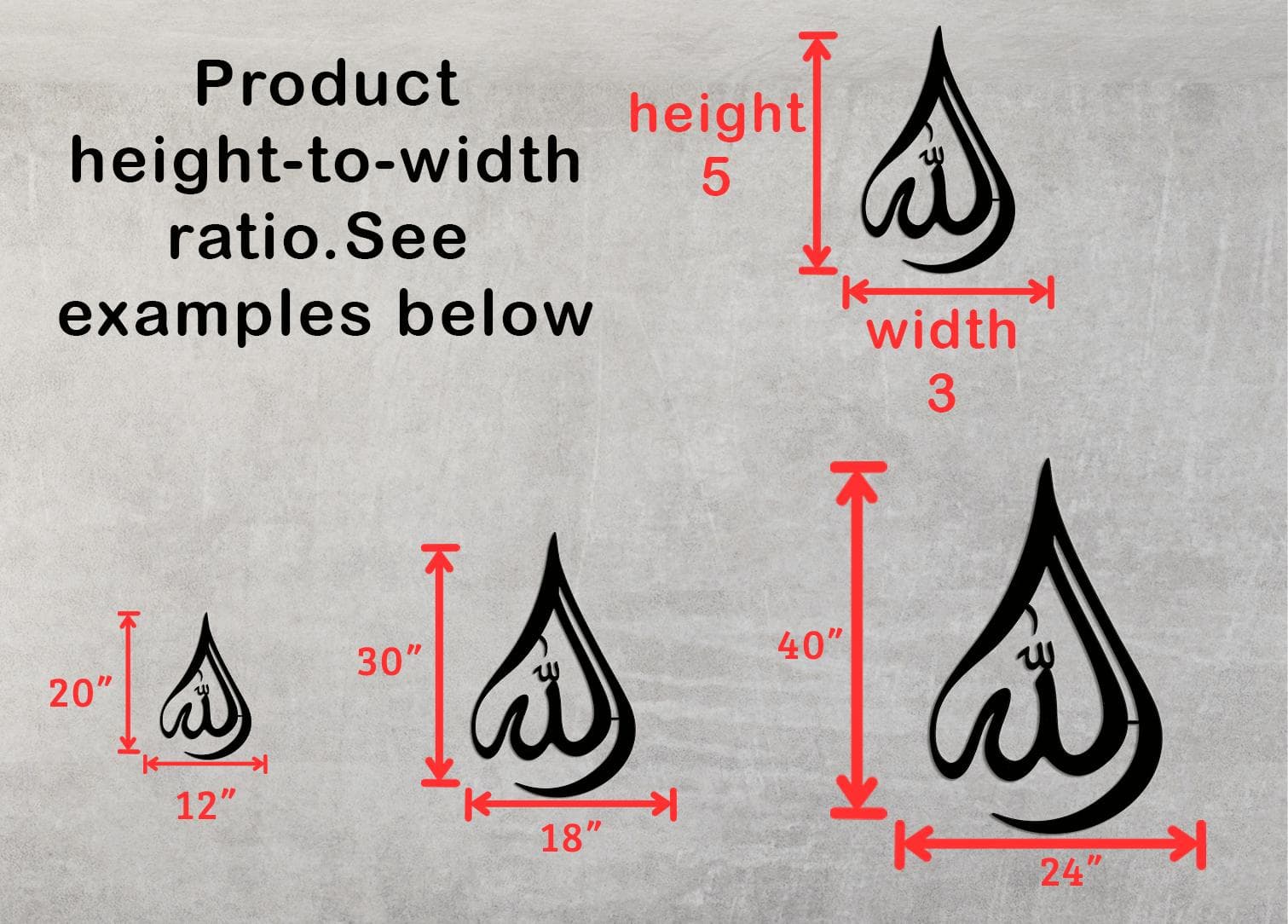 Allah Islamic Calligraphy Metal Wall Art, Arabic Islamic Design, Meaningful Muslim Gift - image 2