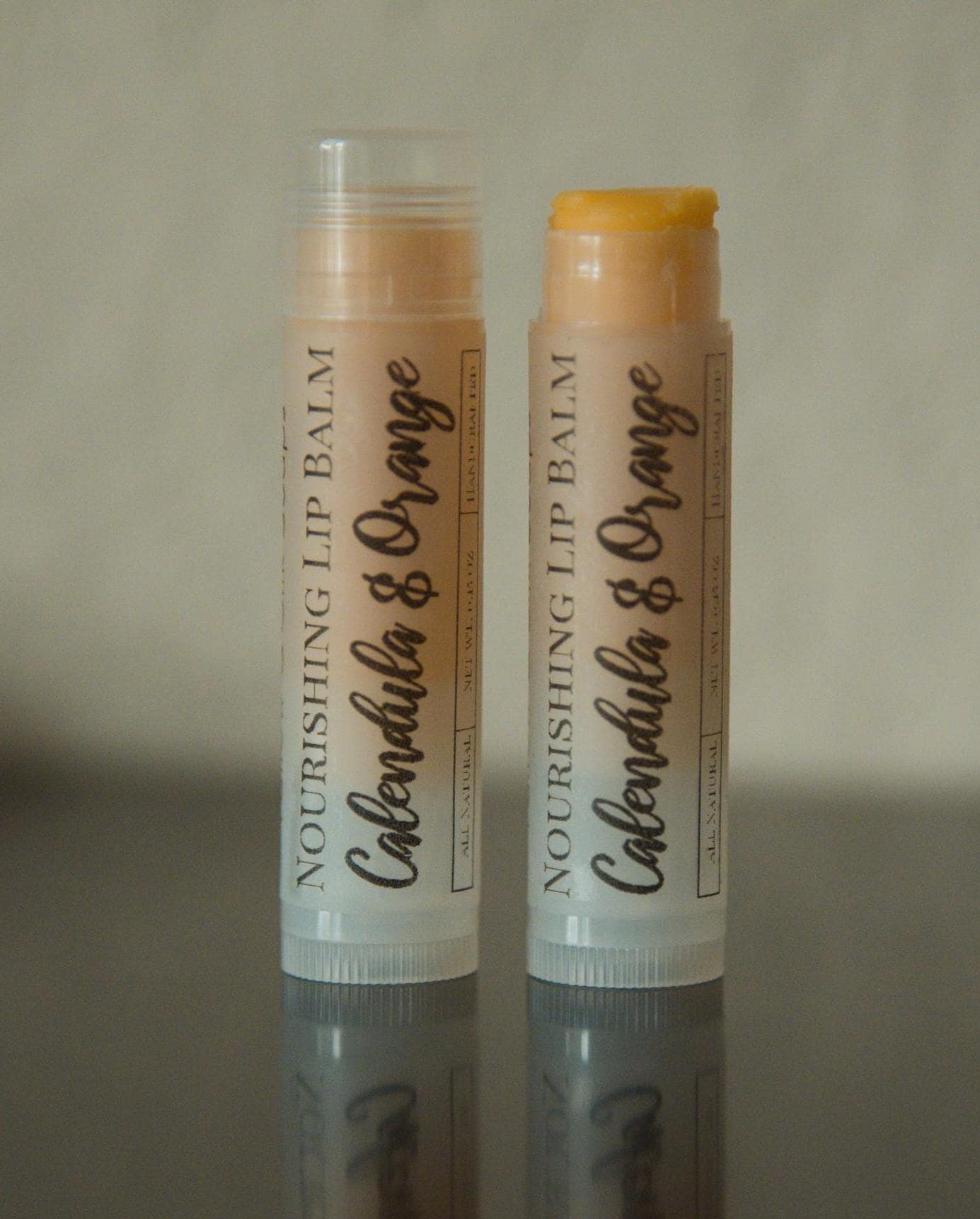 Nourishing Lip Balm, Vegan. Natural. Great for Dry, Chapped Lips. Peppermint, Calendula/Orange, Rose/Frankincense and Unscented. (0.15oz) - image 4