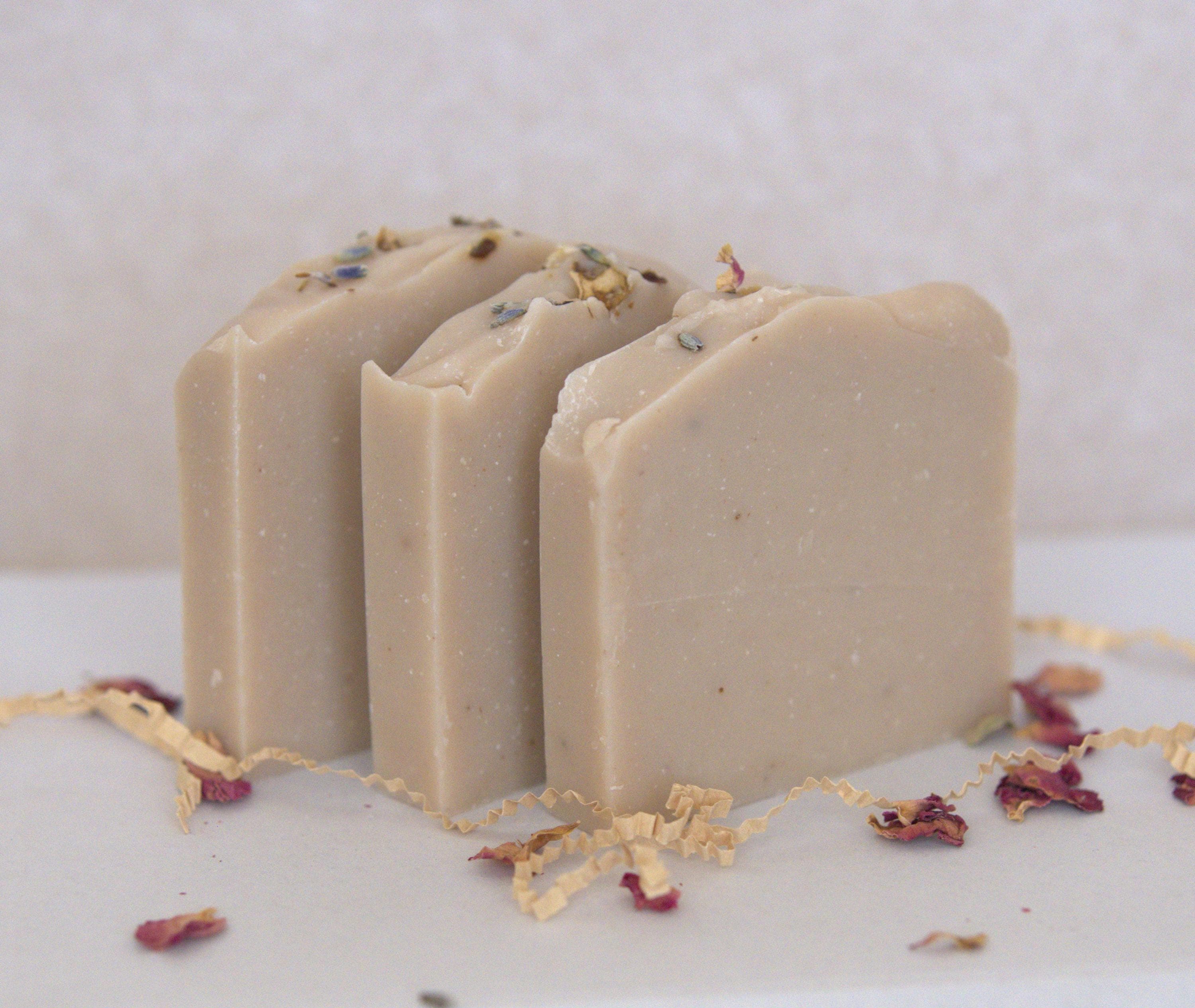Luxe Artisan Tallow Soap Bar. Cedarwood with Lavender and Geranium. Handcrafted, Halal, Grass-fed, Natural. For Dry, Sensitive Skin. 4 oz - image 5