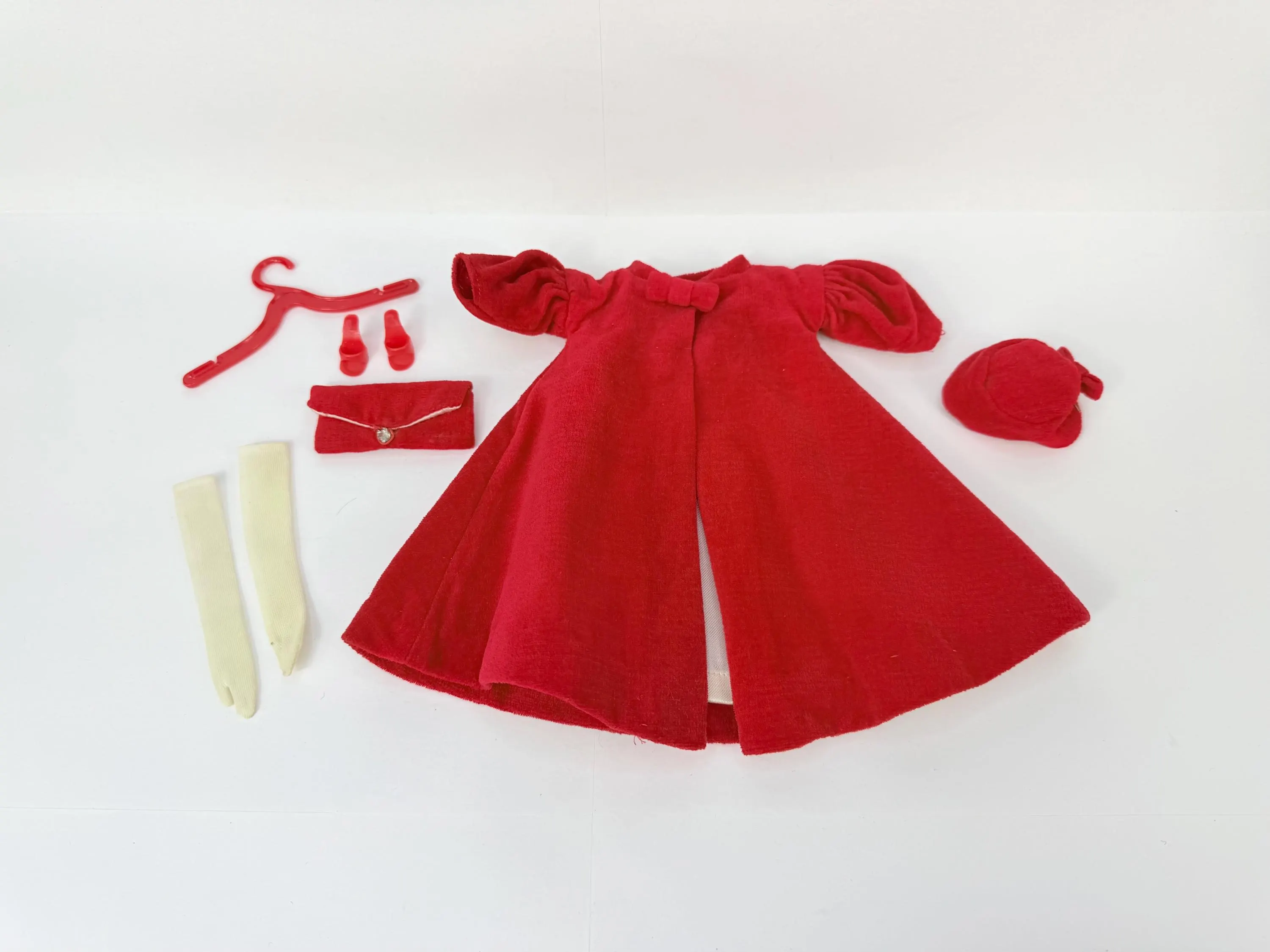 Vintage Barbie 939 Red Flare - Original 1962 COMPLETE Set