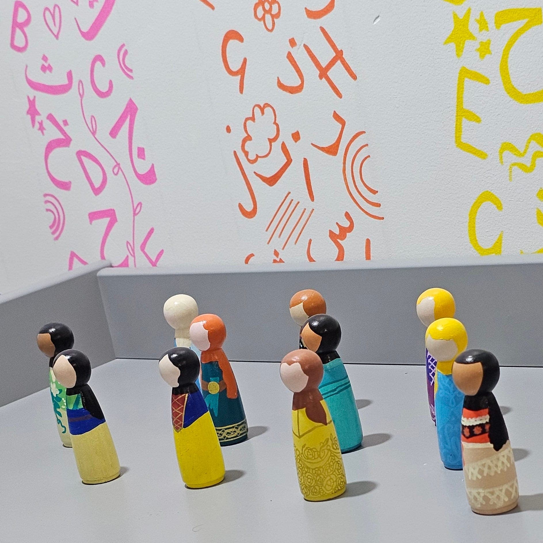 ISLAMIC ART: Hijabi Princess Peg dolls | Personalised Dolls - image 3