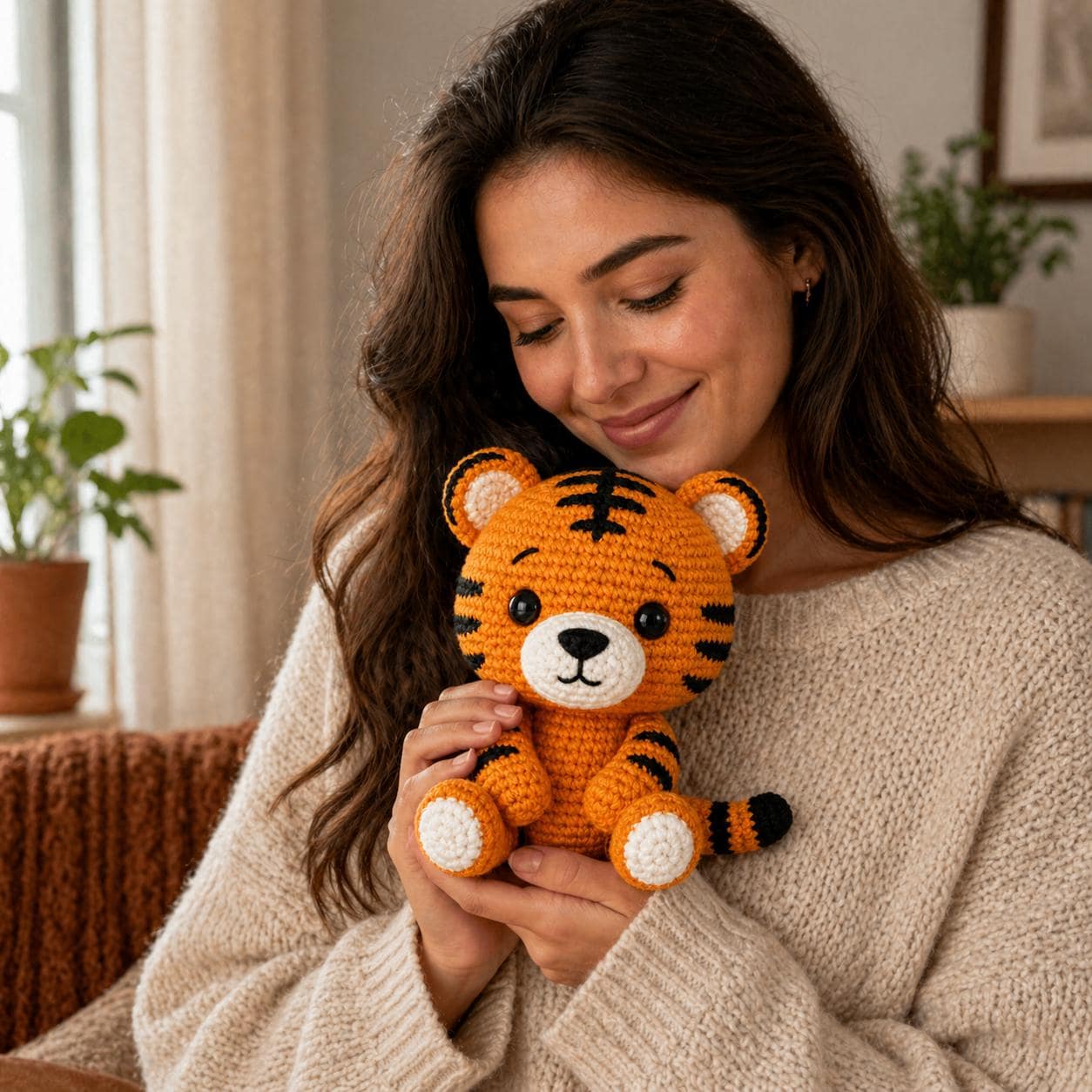 Baby Tiger Crochet Pattern PDF, Easy Amigurumi Cute Plush DIY Toy Beginner Friendly - image 3