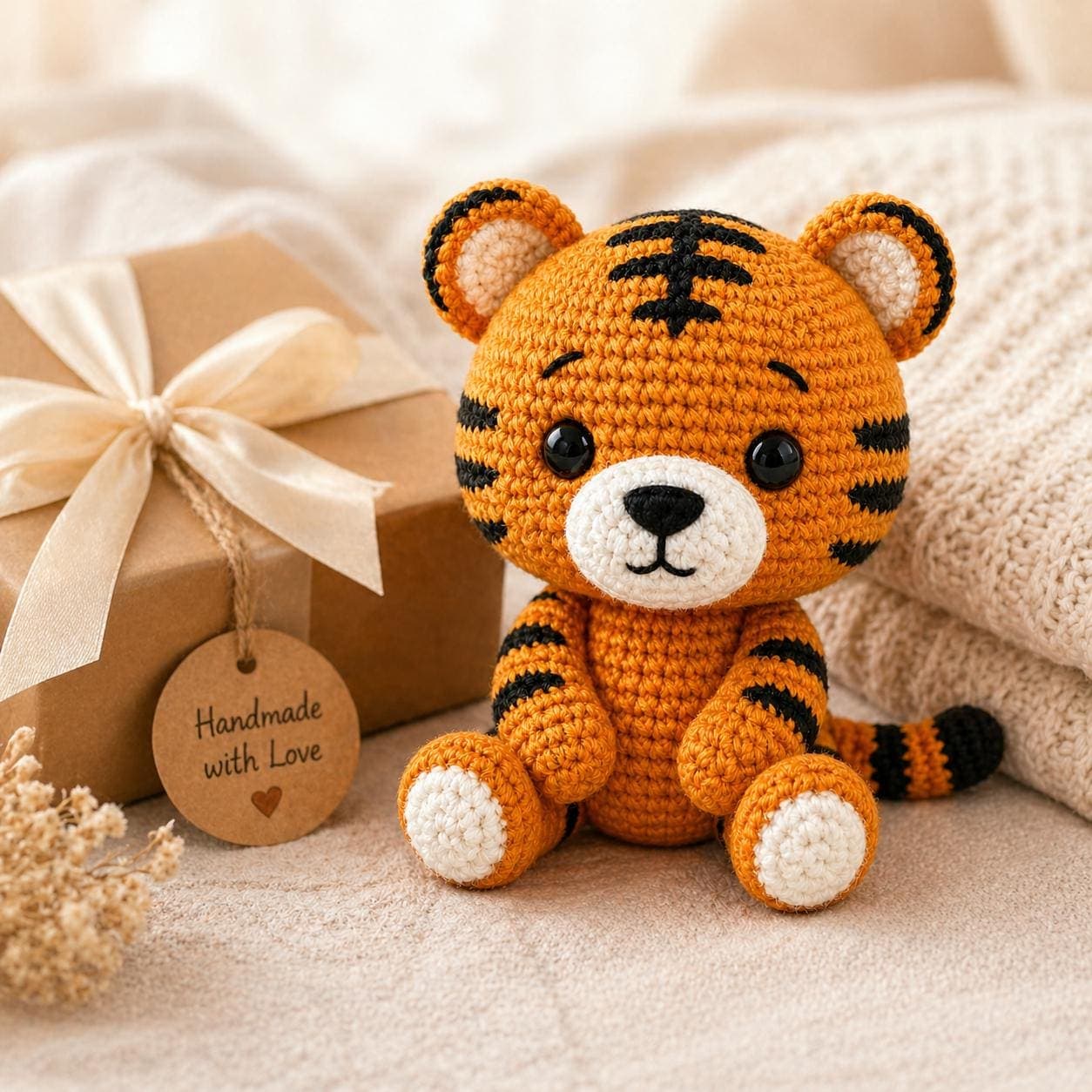 Baby Tiger Crochet Pattern PDF, Easy Amigurumi Cute Plush DIY Toy Beginner Friendly - image 4