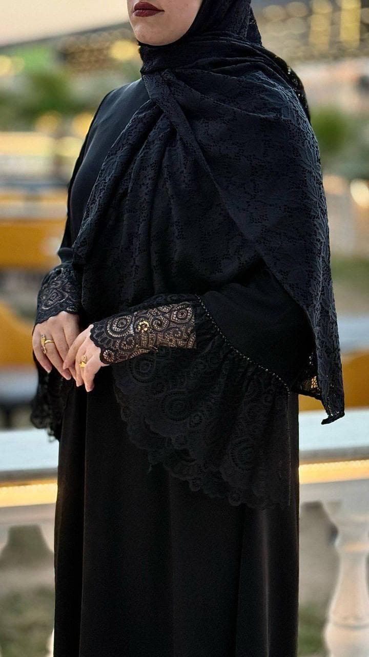 Black Abaya - Modest Islamic Dress - Versatile Occasion  Wear for Everyday &  | Luxury - image 3