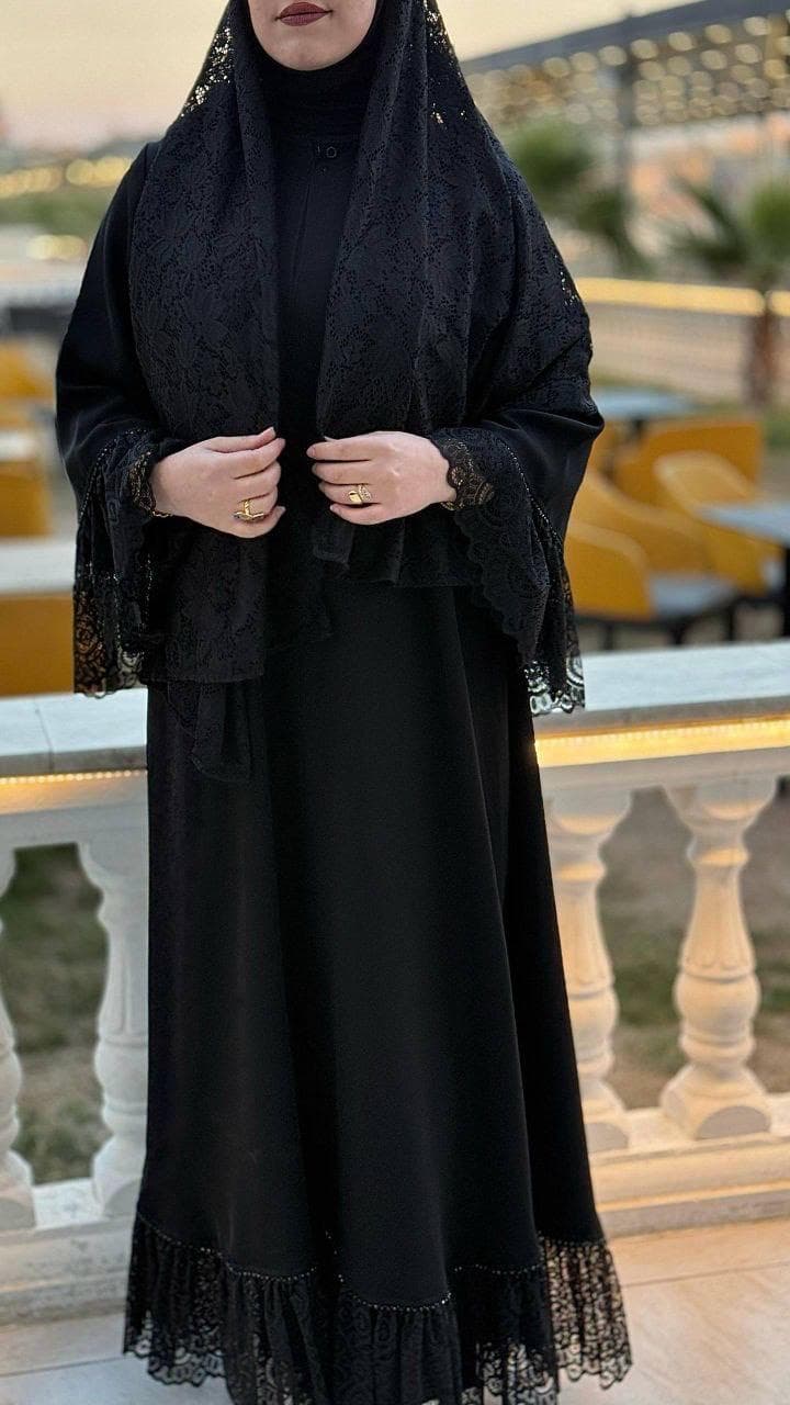 Black Abaya - Modest Islamic Dress - Versatile Occasion  Wear for Everyday &  | Luxury - image 5
