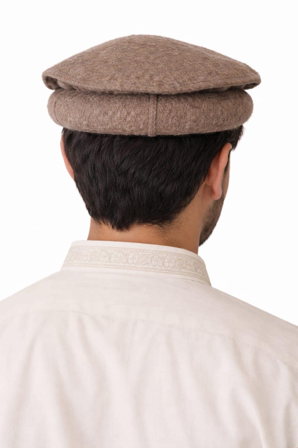 Traditional Pakol Cap – Handcrafted Wool Chitrali Headwear for Men - image 5