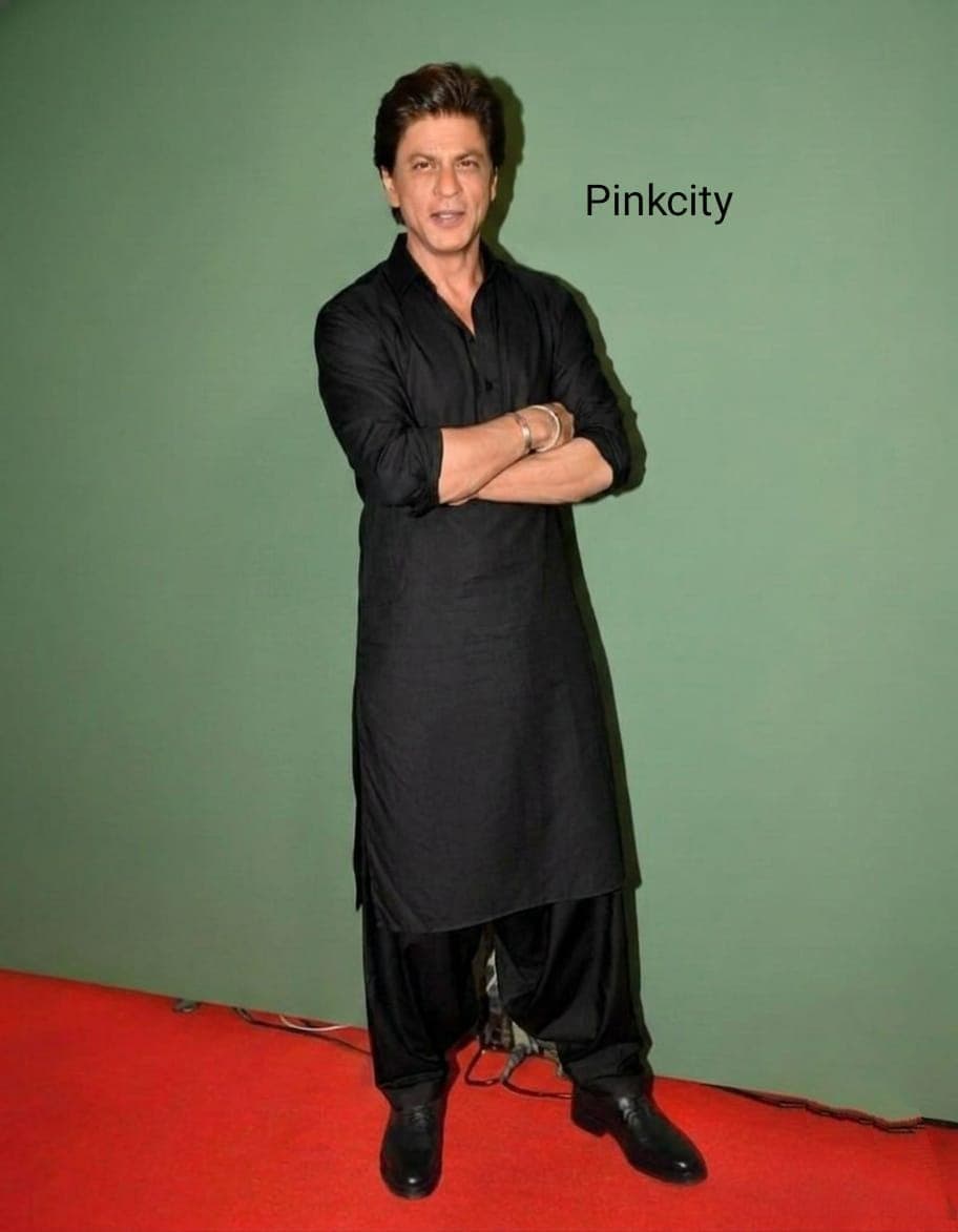 Men's Black Pathani Kurta Pajama Set | Bollywood Style Festive Wear - image 3