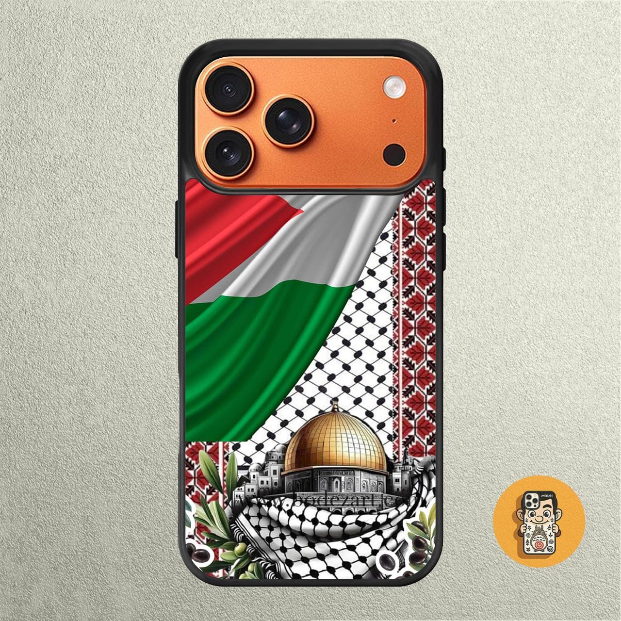 Islamic Phone Case, Al Aqsa Dome Of The Rock Palestine Cover, iPhone Samsung Huawei Models