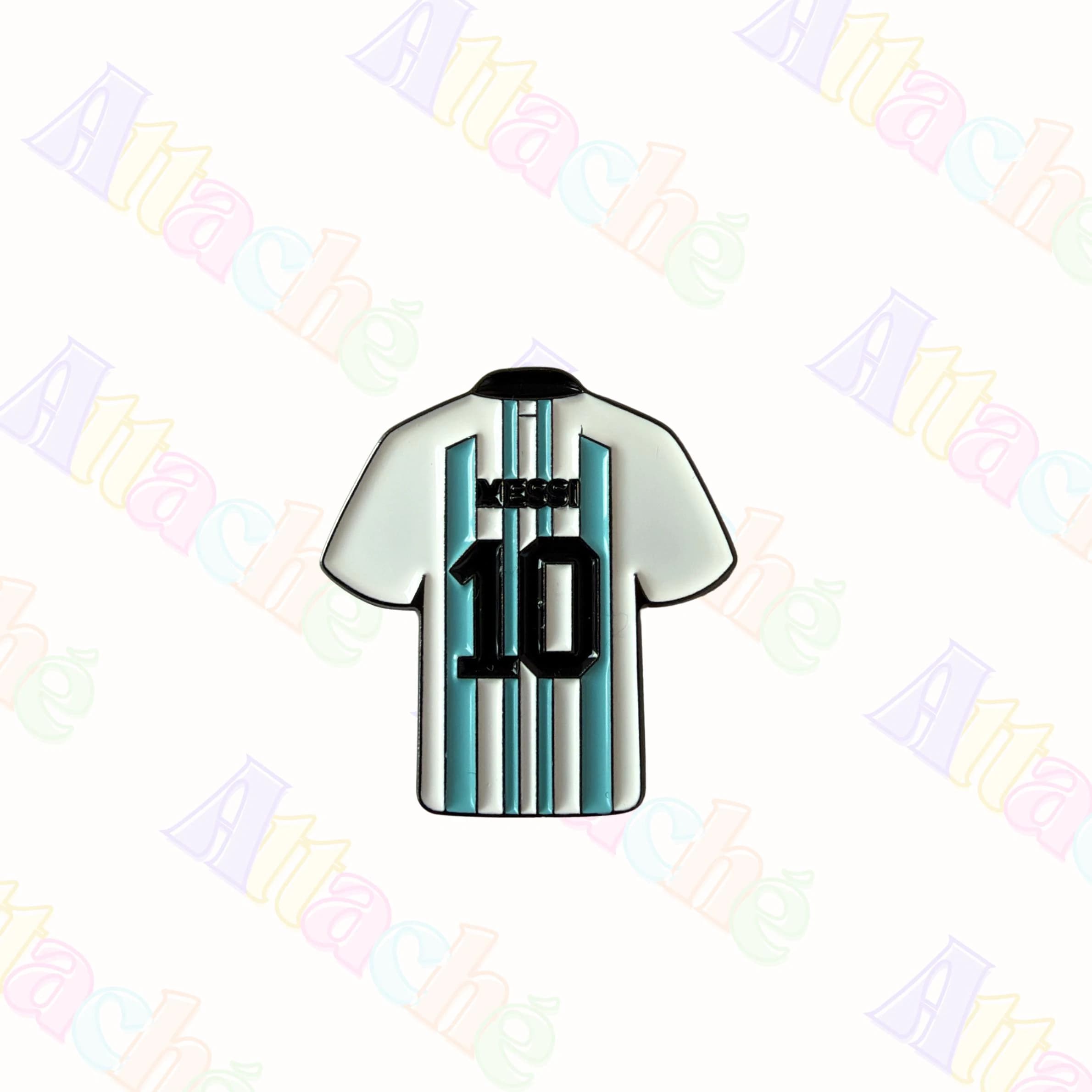Ronaldo and Messi Football Legends Metal Sticker | 3M Enamel Phone & Laptop Charm - image 2