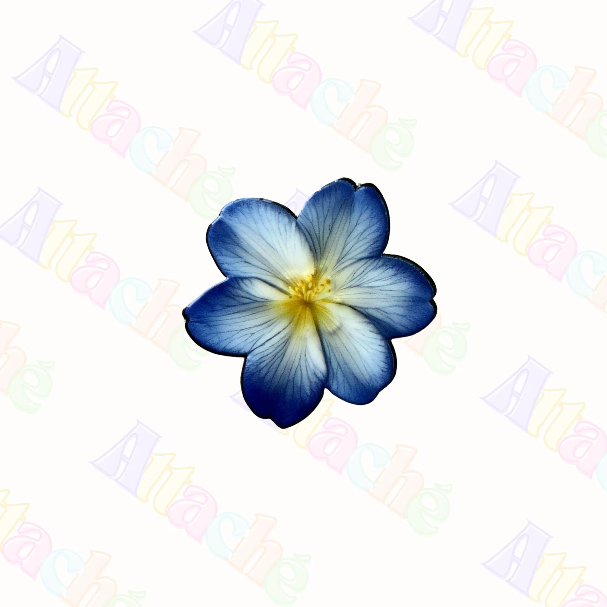 Flower Metal Sticker | Laptop & Phone Decal | 3M Waterproof - image 4