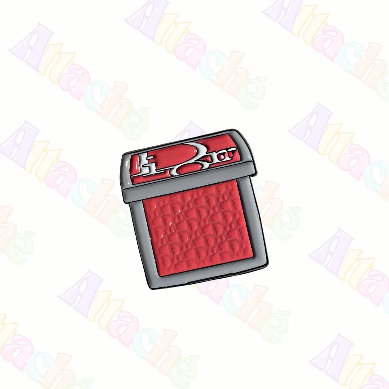 Makeup 3M Metal Sticker - Beauty Waterproof Metal Enamel Laptop & Phone Charm - image 5
