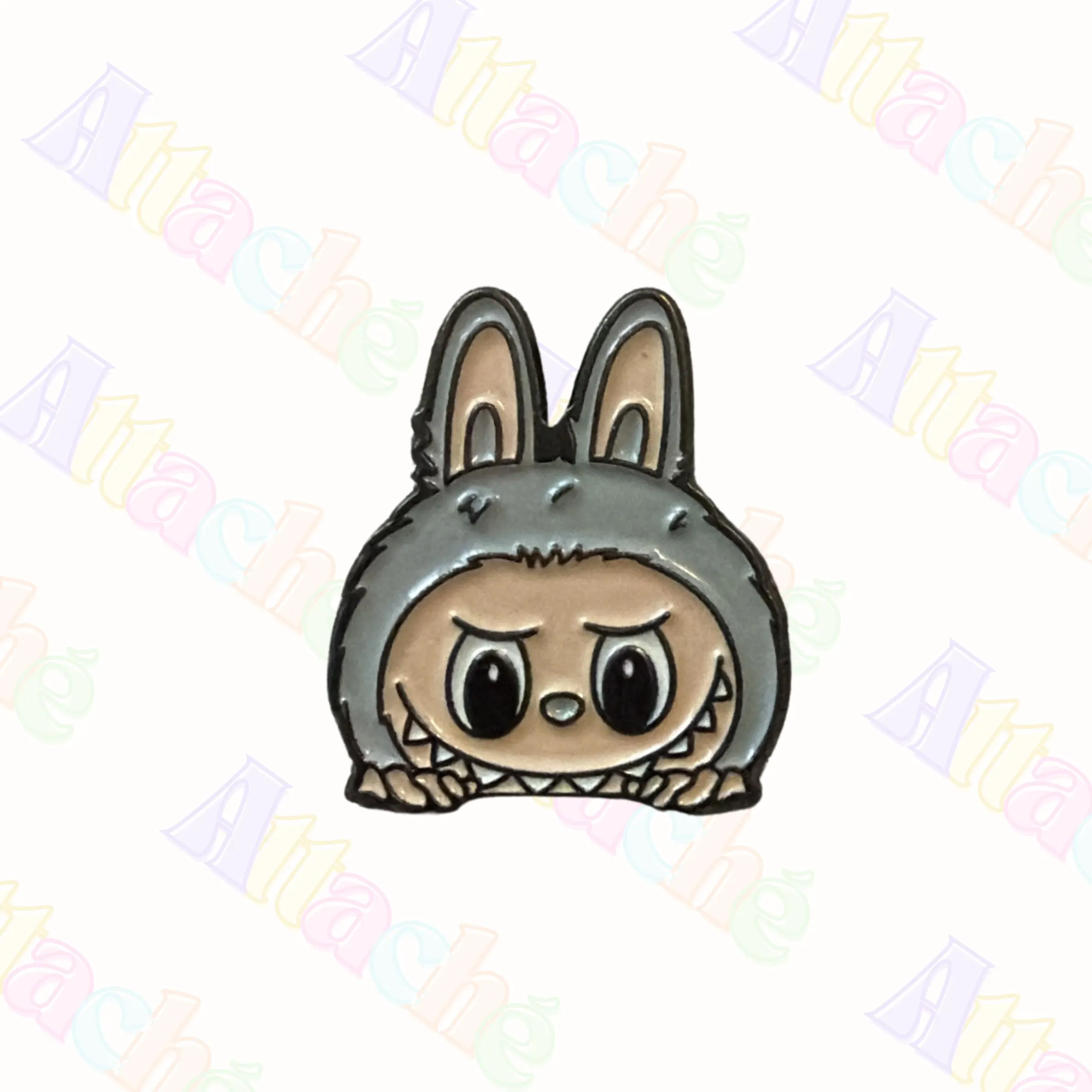 Labu Bunny 3M Metal Sticker - Waterproof Metal Enamel Laptop & Phone Charm - image 5