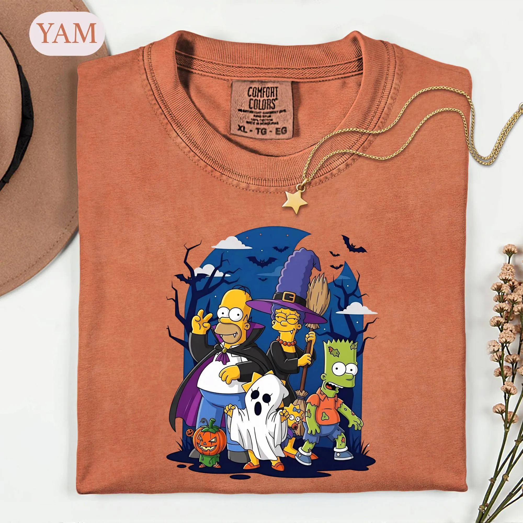 Cartoon Family Halloween Shirt, Spooky Treehouse Vampire Tee, 90s Nostalgia Costume Graphic, Horror Fan T Shirt, Retro Fall Gift