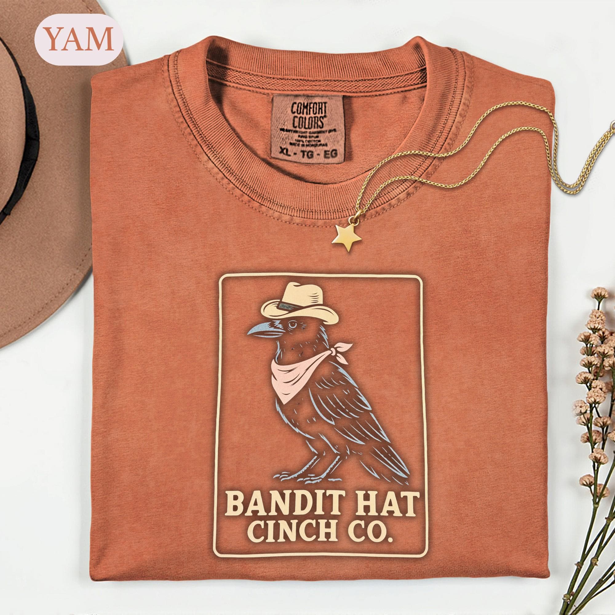 Western Crow Shirt, Cowboy Raven Vintage Tee, Country Bird Graphic Tshirt, Retro Western Wildlife Clothing, Bird Lover Gift