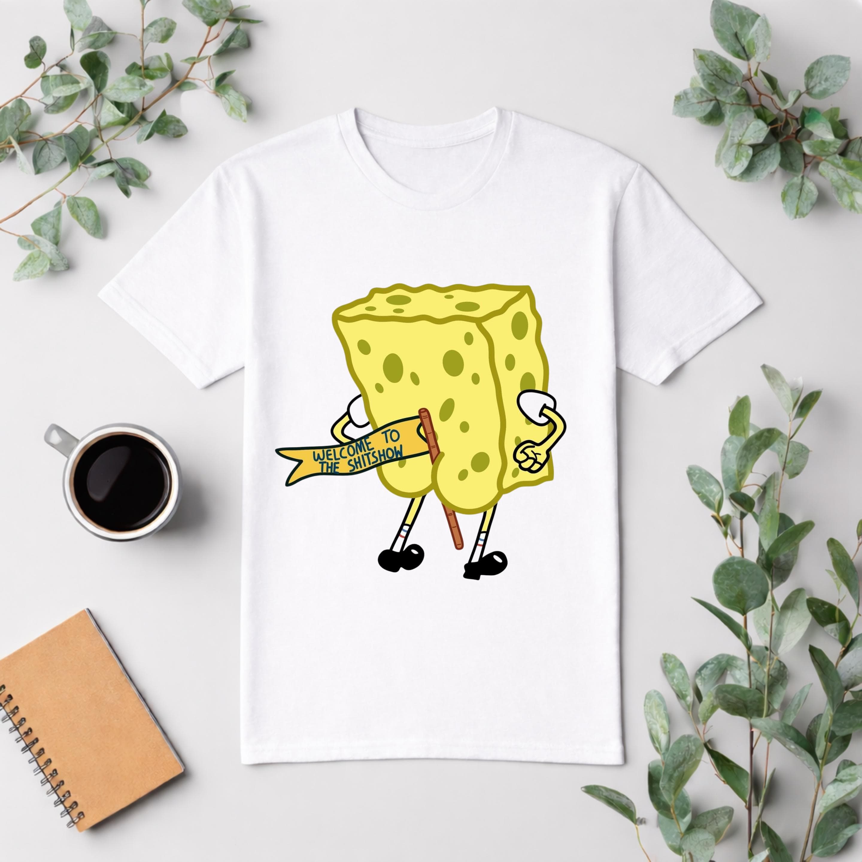 Welcome To The Shitshow Tshirt,Grab a Sponge,Ready to create chaos tee,Humor Apparel,Humor Sarcastic T-Shirt - image 4