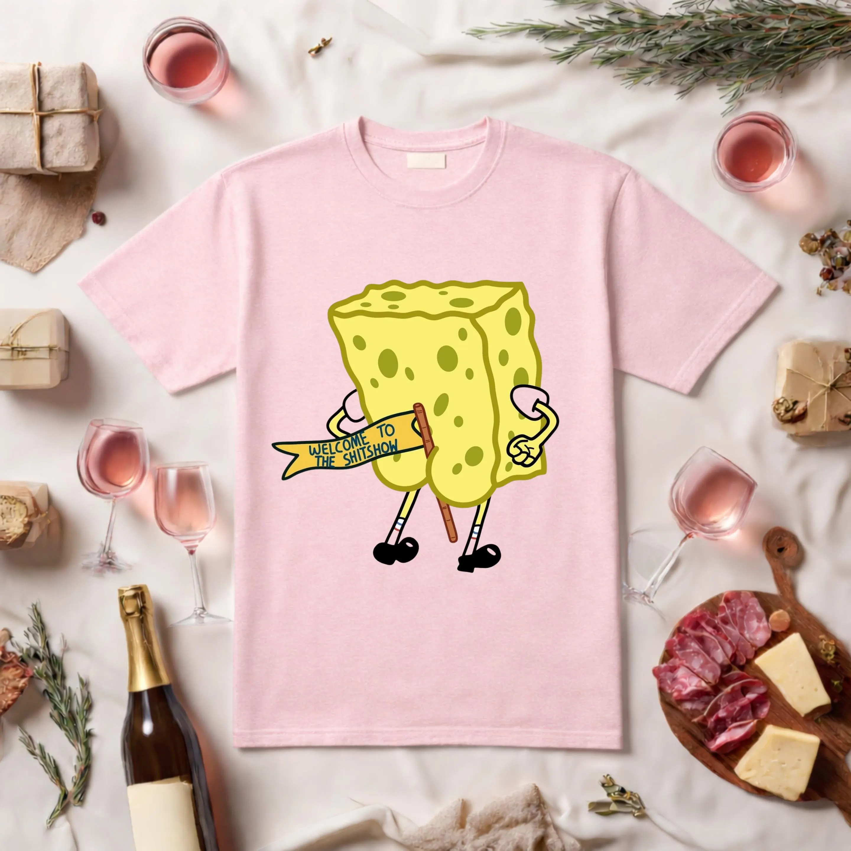 Welcome To The Shitshow Tshirt,Grab a Sponge,Ready to create chaos tee,Humor Apparel,Humor Sarcastic T-Shirt - image 3