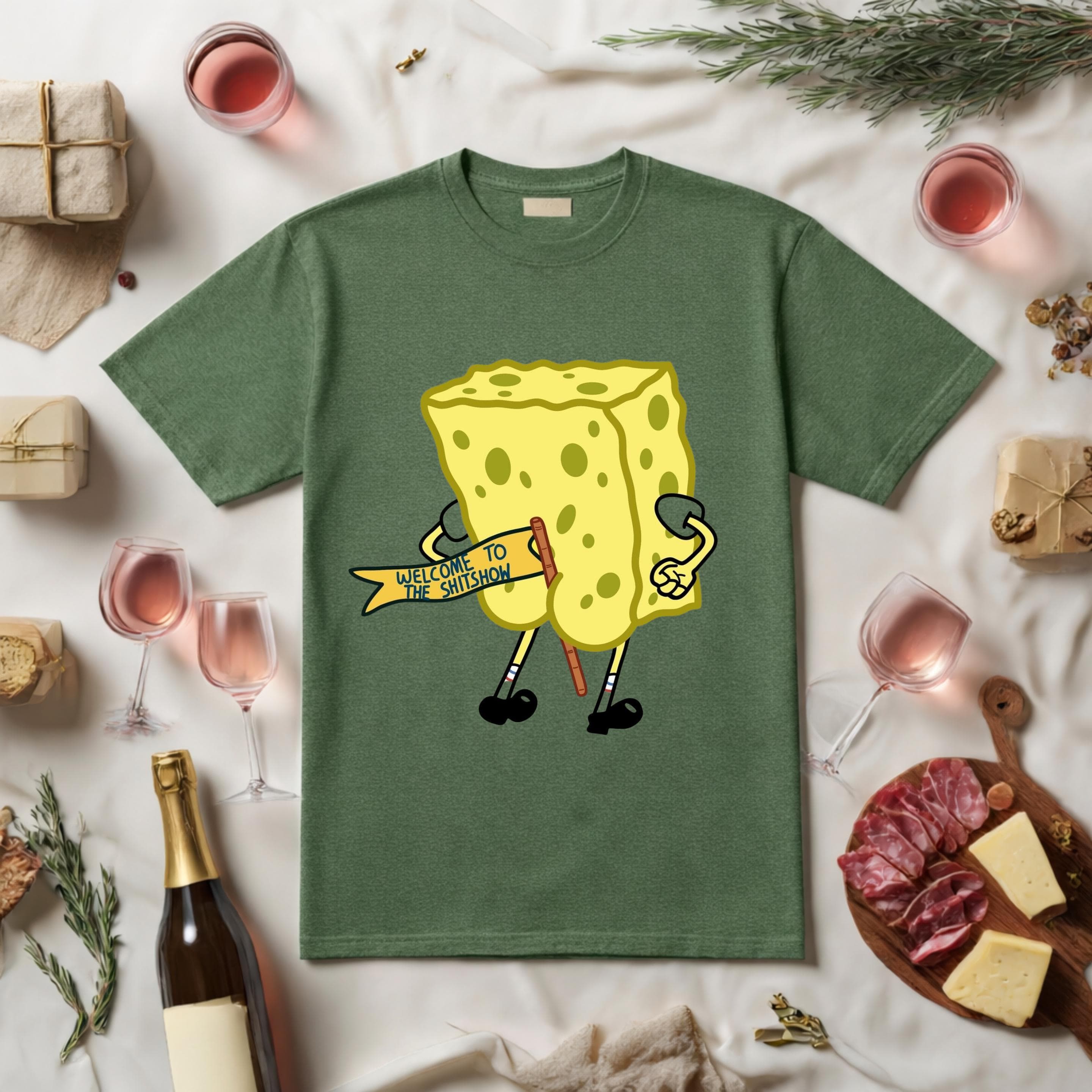 Welcome To The Shitshow Tshirt,Grab a Sponge,Ready to create chaos tee,Humor Apparel,Humor Sarcastic T-Shirt