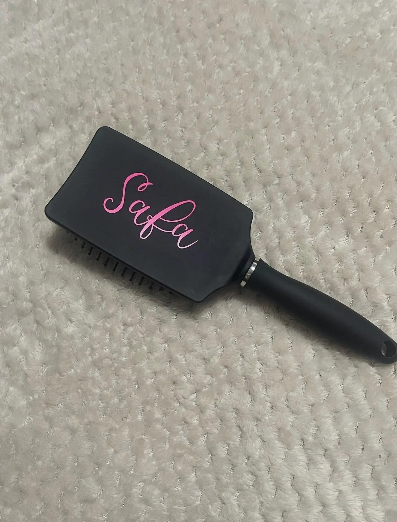 Custom Large Paddle Hair Brush | Personalised Name Gift for Girls, Teens - image 4