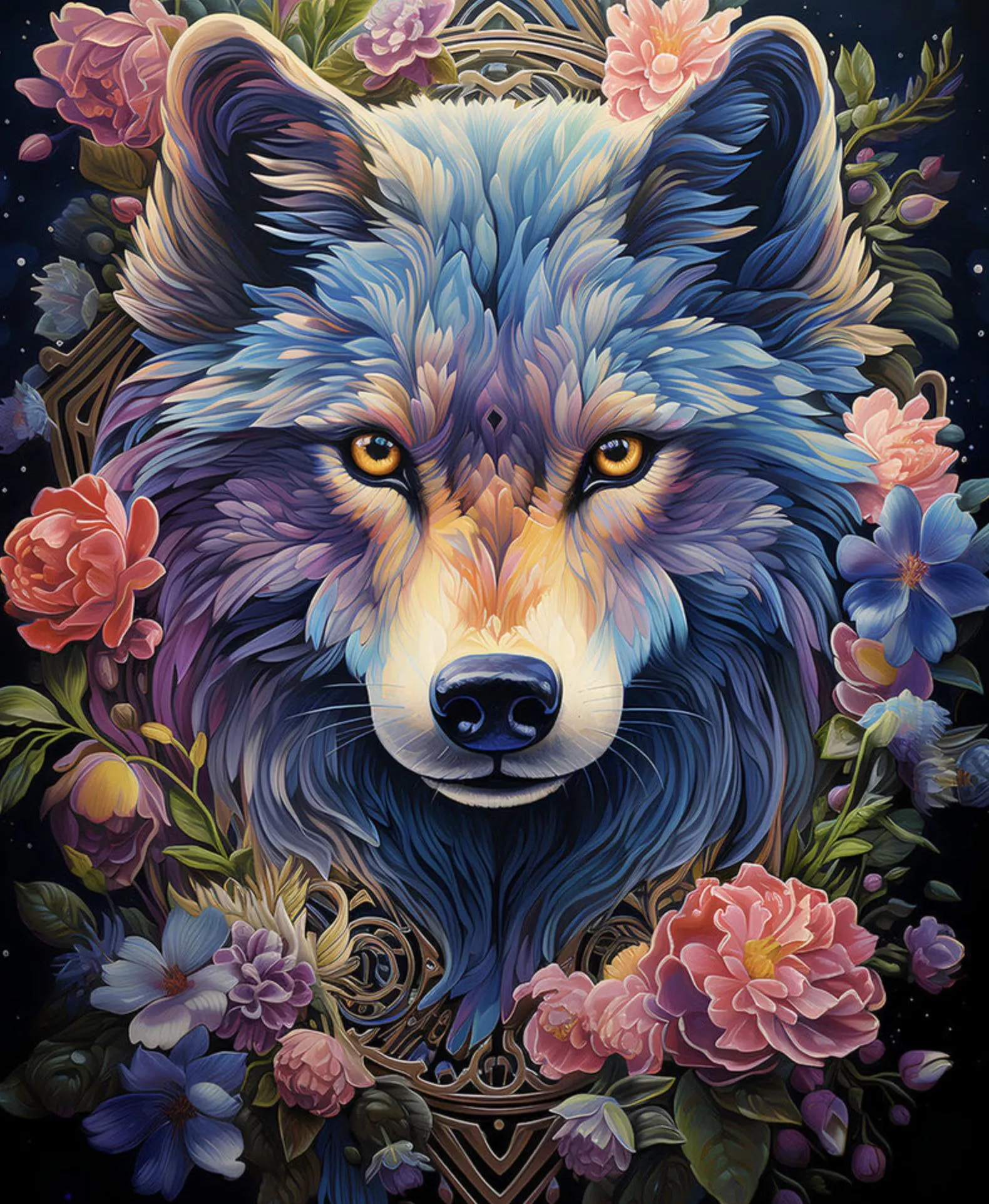 Camelot CELESTE Wolf Panel