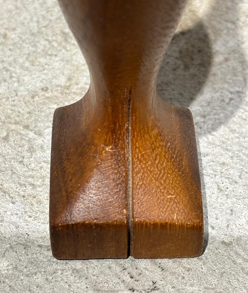 Hand-carved MCM Bird Sculpture - image 5