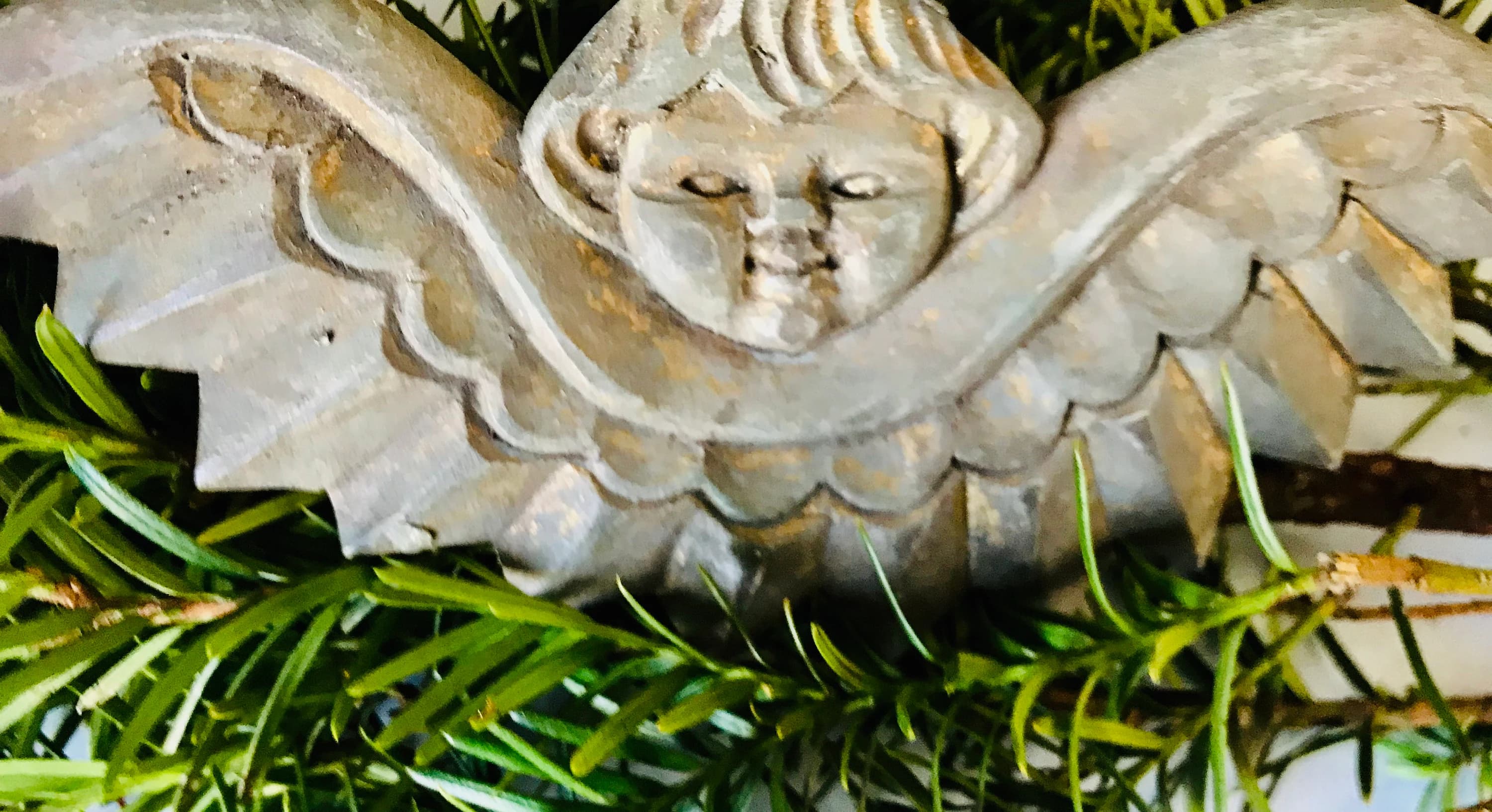 Vintage Wooden Angel. Christmas Decor. Top-of-Tree Angel. Centerpiece. Baby Gift. Christmas Gift.