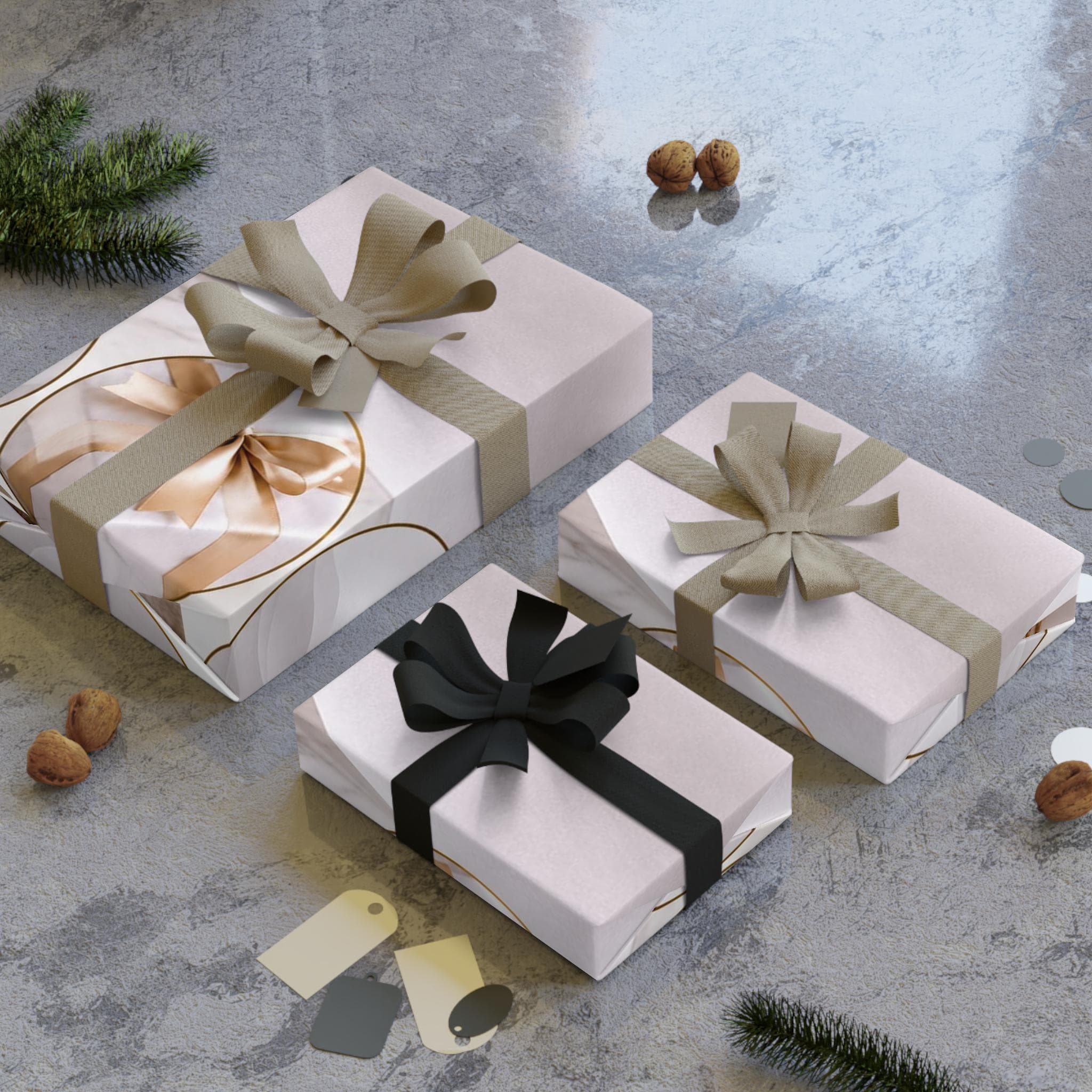 White Tissue Gift Wrapping Paper Roll | Premium Smooth Wrap for Holidays & Weddings - image 5