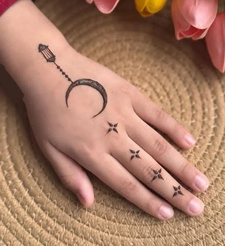 Eid Mehndi Designs PDF 8 Easy Step-by-Step Henna Patterns for Beginners | Printable| Instant Download - image 5