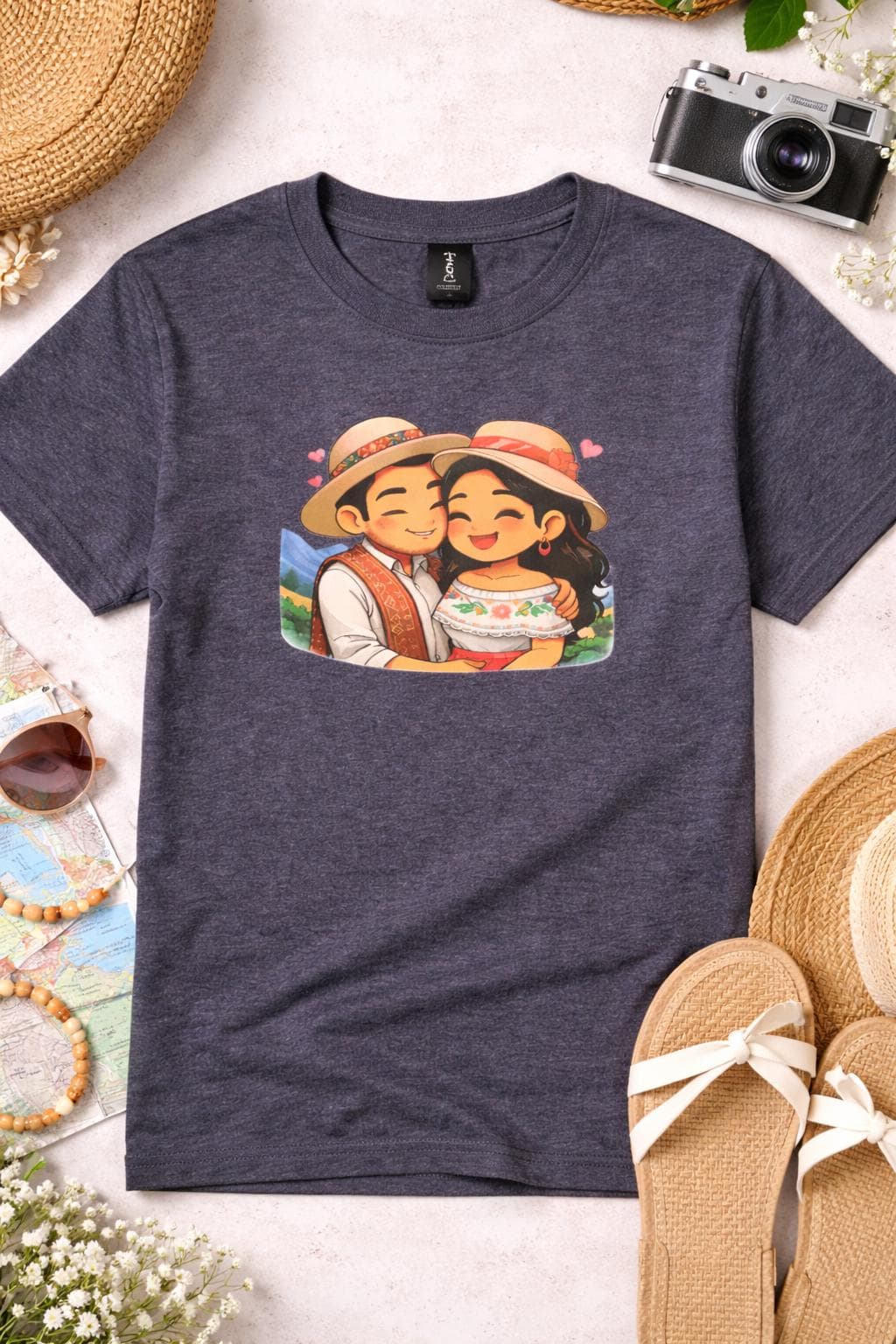 Tshirts. Families Across The World. Hispanic/Latino Collection. Diversity and Inclusion