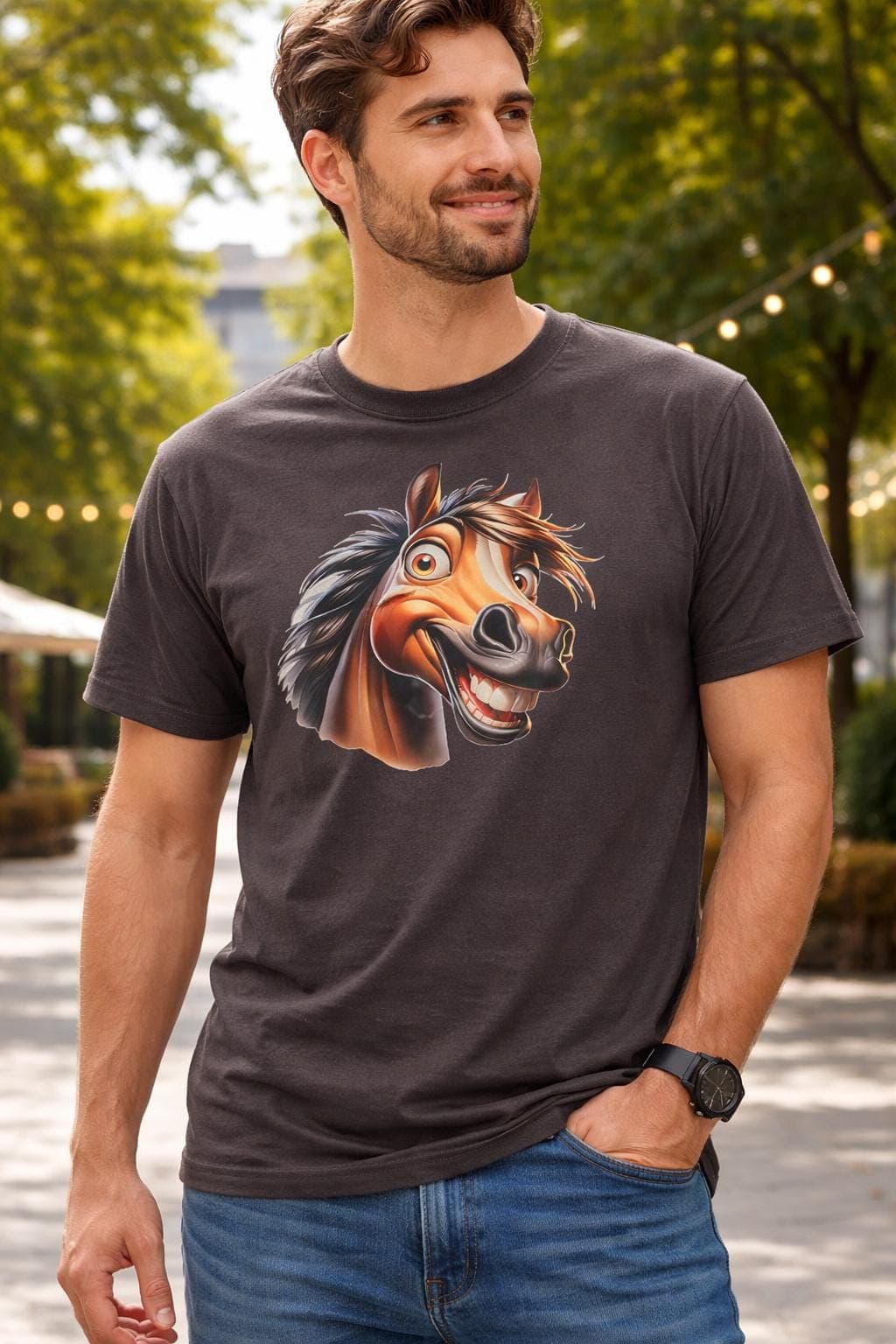 Horse Racing Jockey T-Shirt: Western Country Style Apparel - image 5