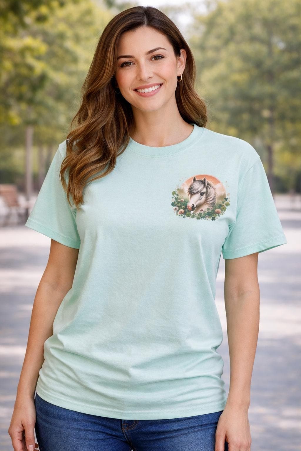 mystic horse tshirt
