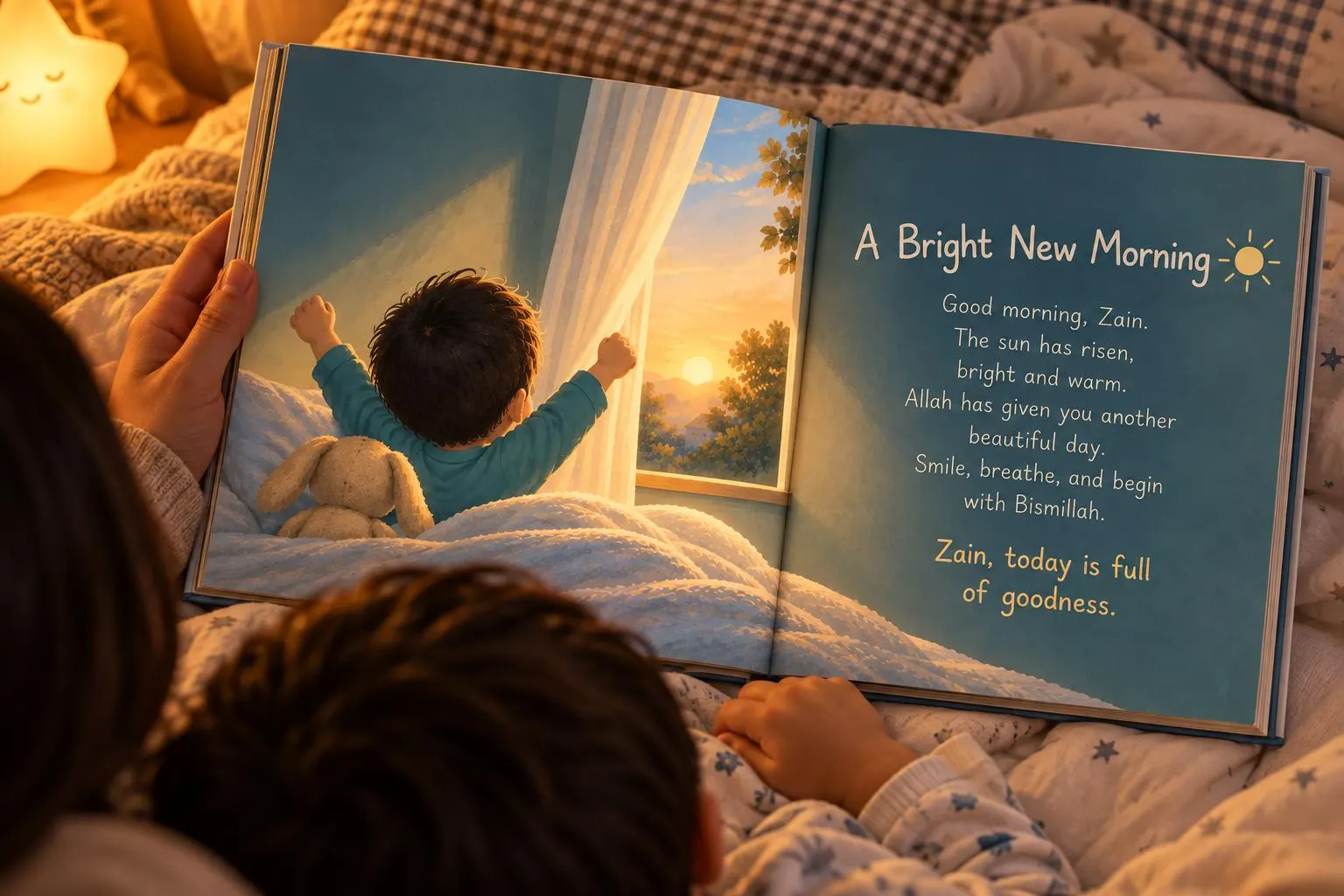 Personalized Islamic Children's Book | Islamic storybook  | Custom Name Bedtime Gift | keepsake - image 2