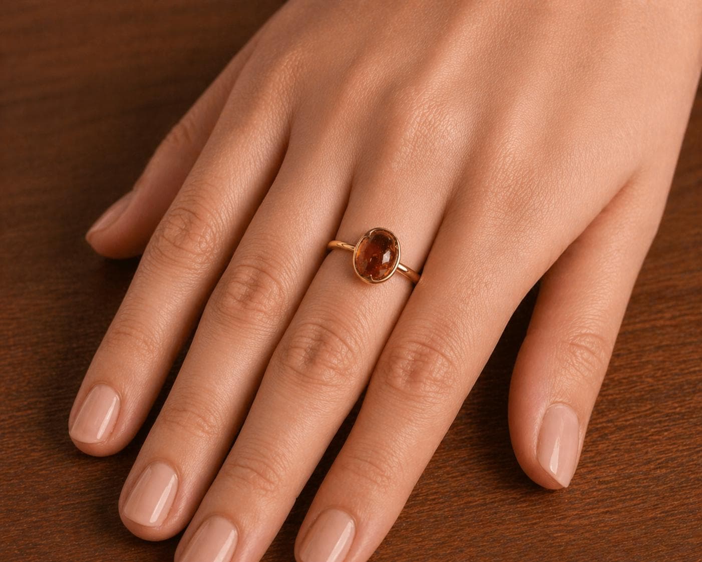 Amber Ring 925 Sterling Silver Handmade Honey Amber Statement Ring Vintage Style Jewelry Gift for Her - image 3