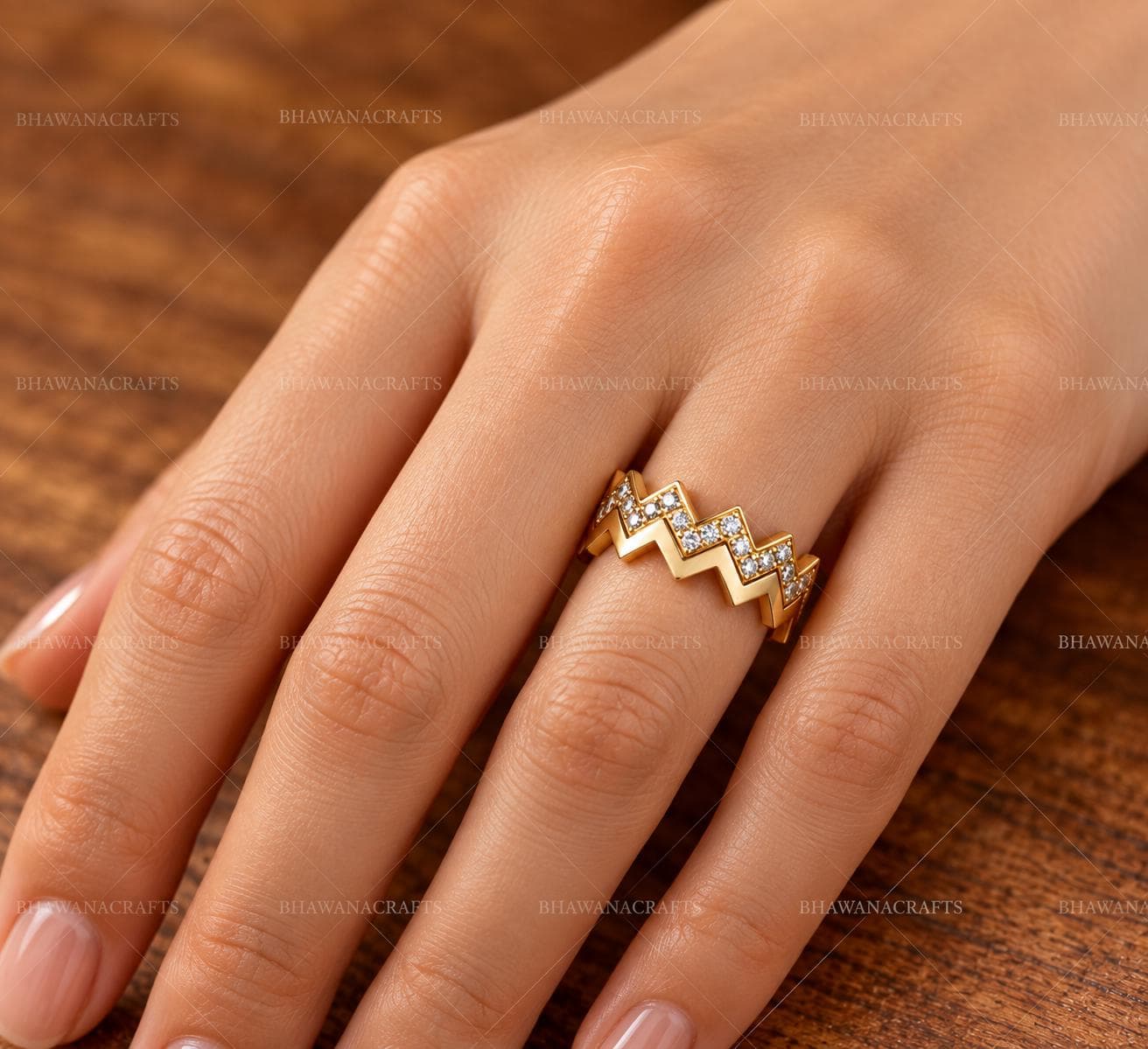 Moissanite Crown Wedding Ring, 925 Sterling Silver Crown Wedding Ring, Princess Crown Band, Royal Bridal Ring, Statement Engagement Ring - image 4
