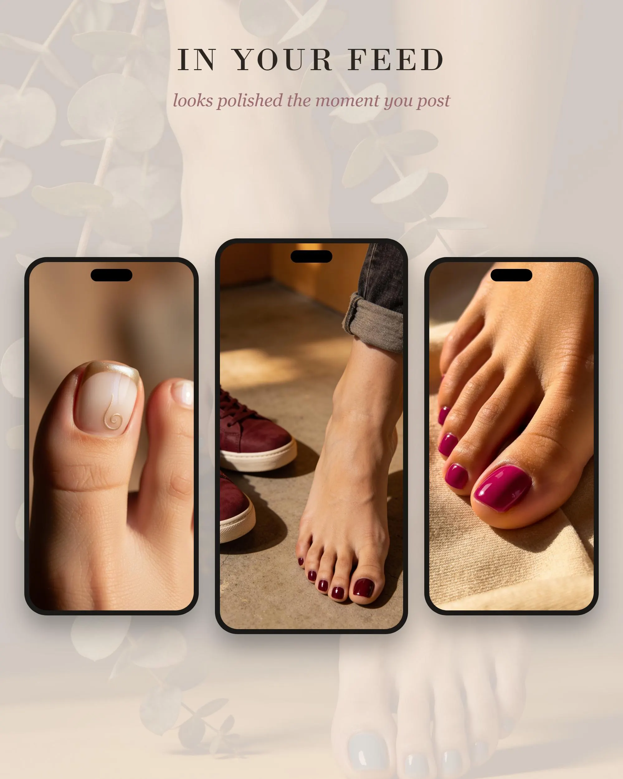 Pedicure Stock Photos Instagram Nail Salon Content Faceless Spa Beauty Images Pedi Photos Nail Tech Social Media  with Resell Rights PLR MRR - image 4