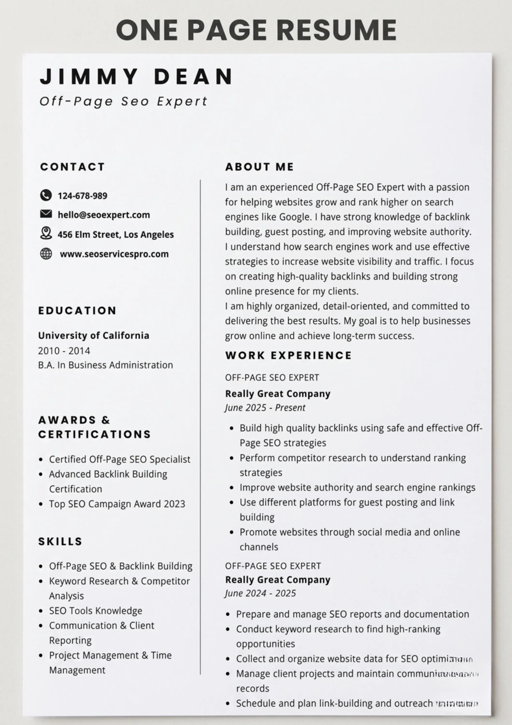 Modern Resume Template Canva – Editable CV for Job Seekers, 2026 Professional Resume Design,Digital Download - image 4