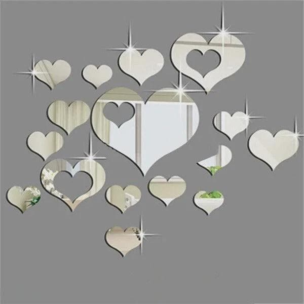 3D Acrylic Mirror Star Wall Stickers – Removable Nursery Decor - image 3