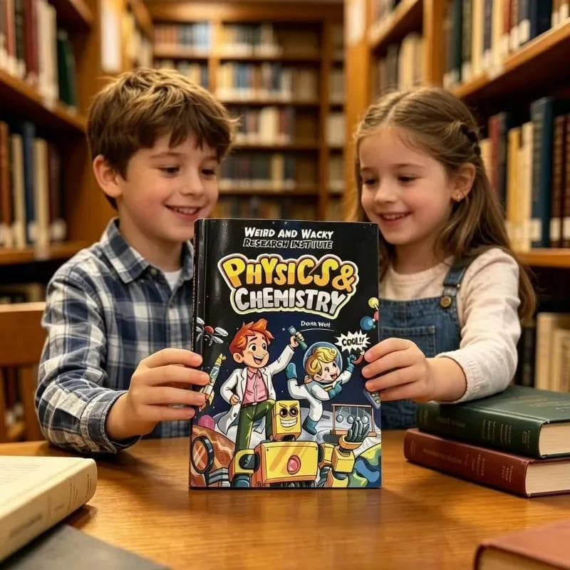 Weird & Wacky Science Book for Kids | Physics and Chemistry STEM Learning - image 3
