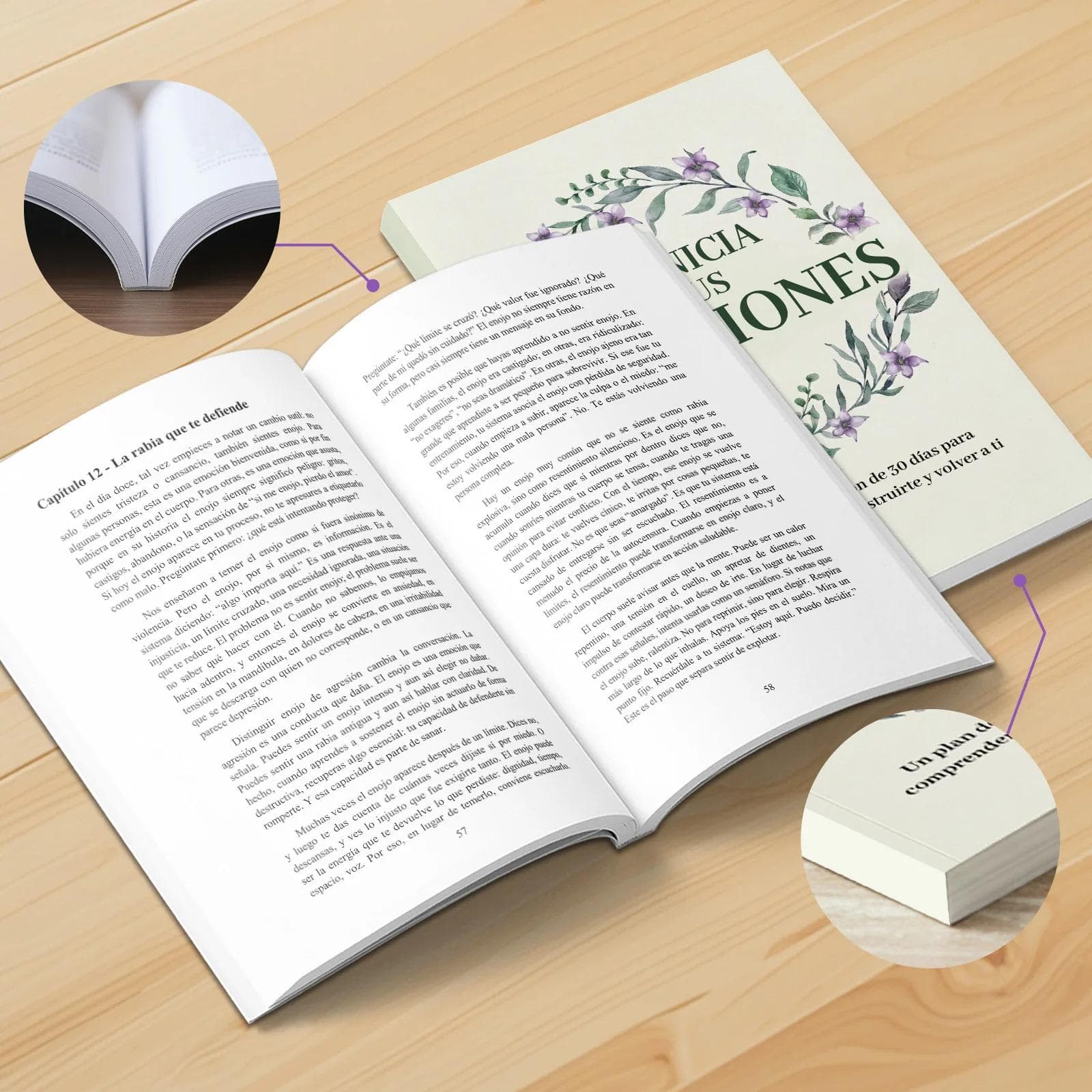 Spanish Edition Emotional Healing Book “Reinicia Tus Emociones” | 30-Day Recovery Plan to Understand Yourself - image 4
