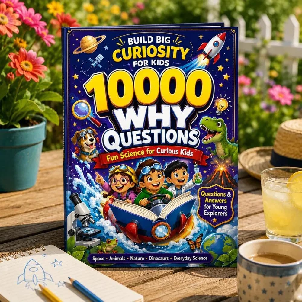 10000 Why Science Book for Kids | Curiosity Q&A STEM Learning