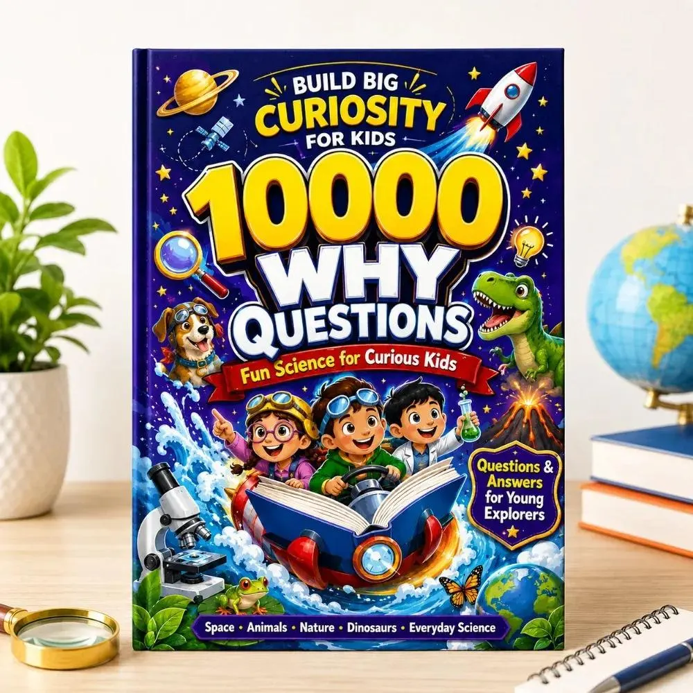 10000 Why Science Book for Kids | Curiosity Q&A STEM Learning - image 3