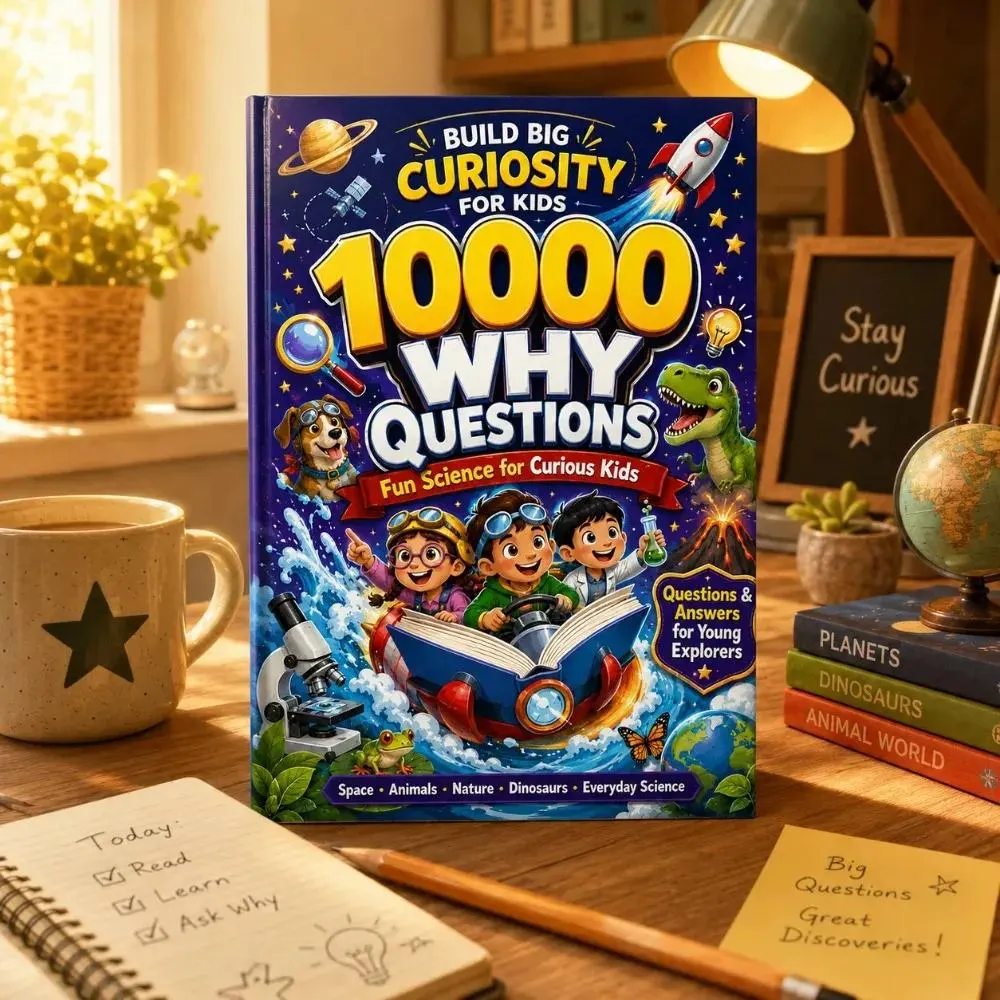 10000 Why Science Book for Kids | Curiosity Q&A STEM Learning - image 2