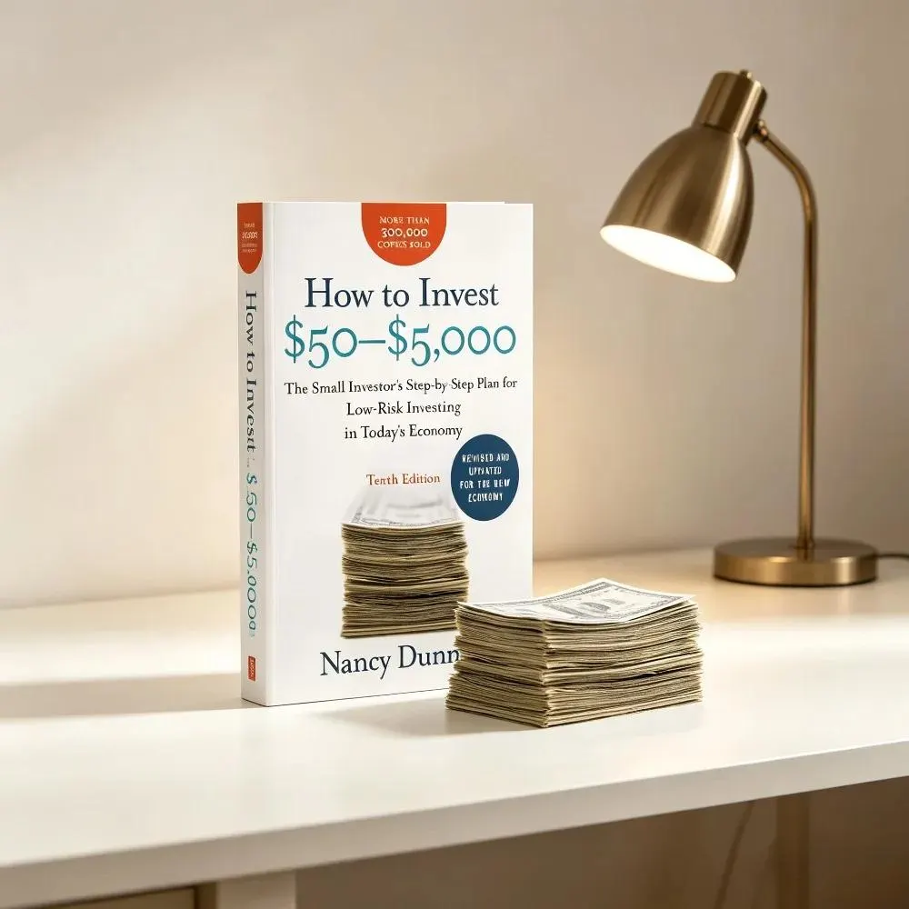 How to Invest 50-5,000 dollars | Nancy Dunnan | Beginner Investing & Personal Finance Guide | Low Risk Investment Book | 10th Edition