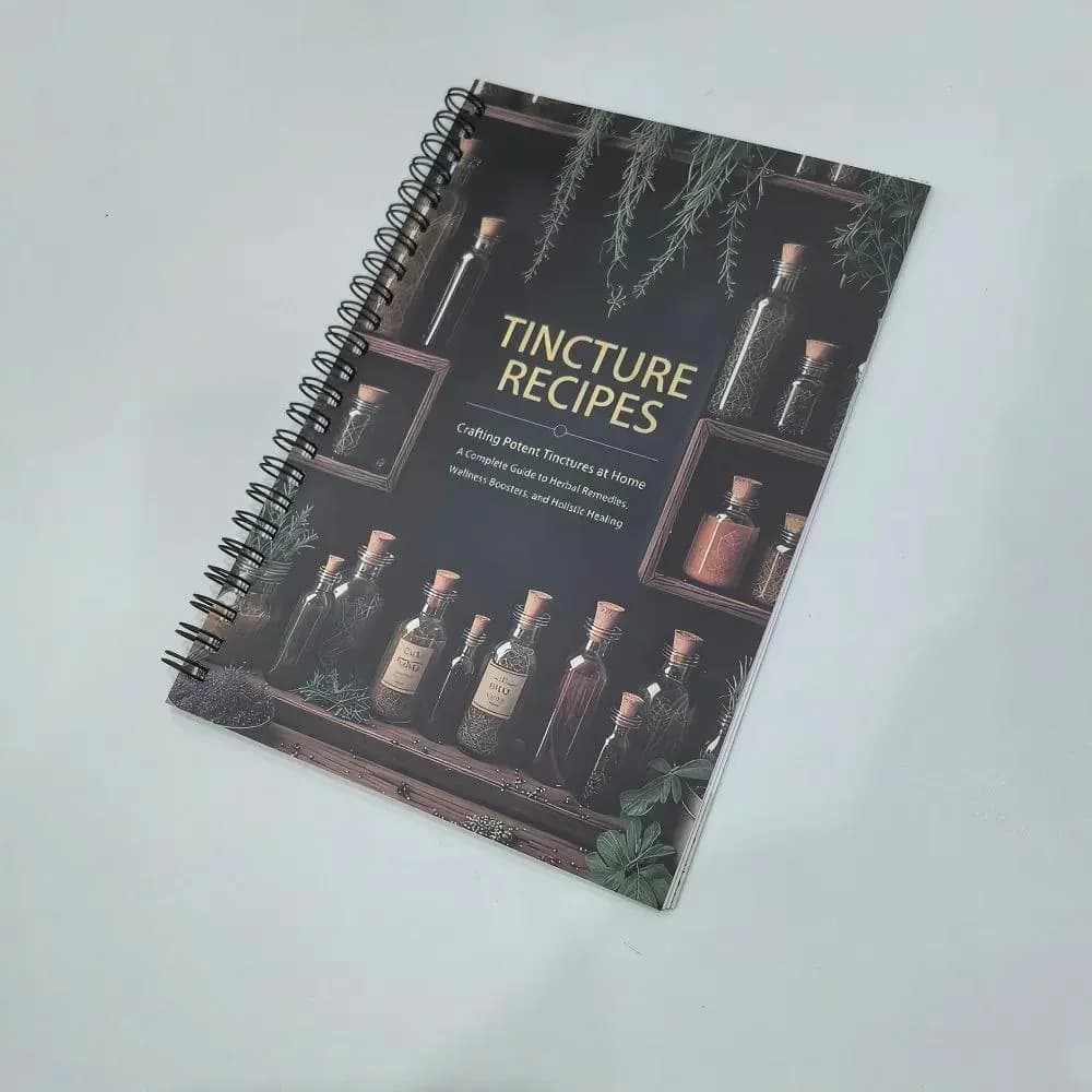Tincture Recipes Book Herbal Remedies Guide Homemade Tinctures Wellness Natural Living Book - image 5