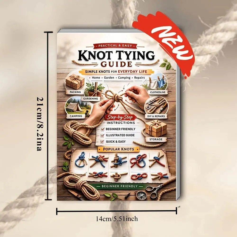 Step-by-Step Illustrated Knot Tying Guide | 40-Page Outdoor Survival Manual (PDF) - image 2
