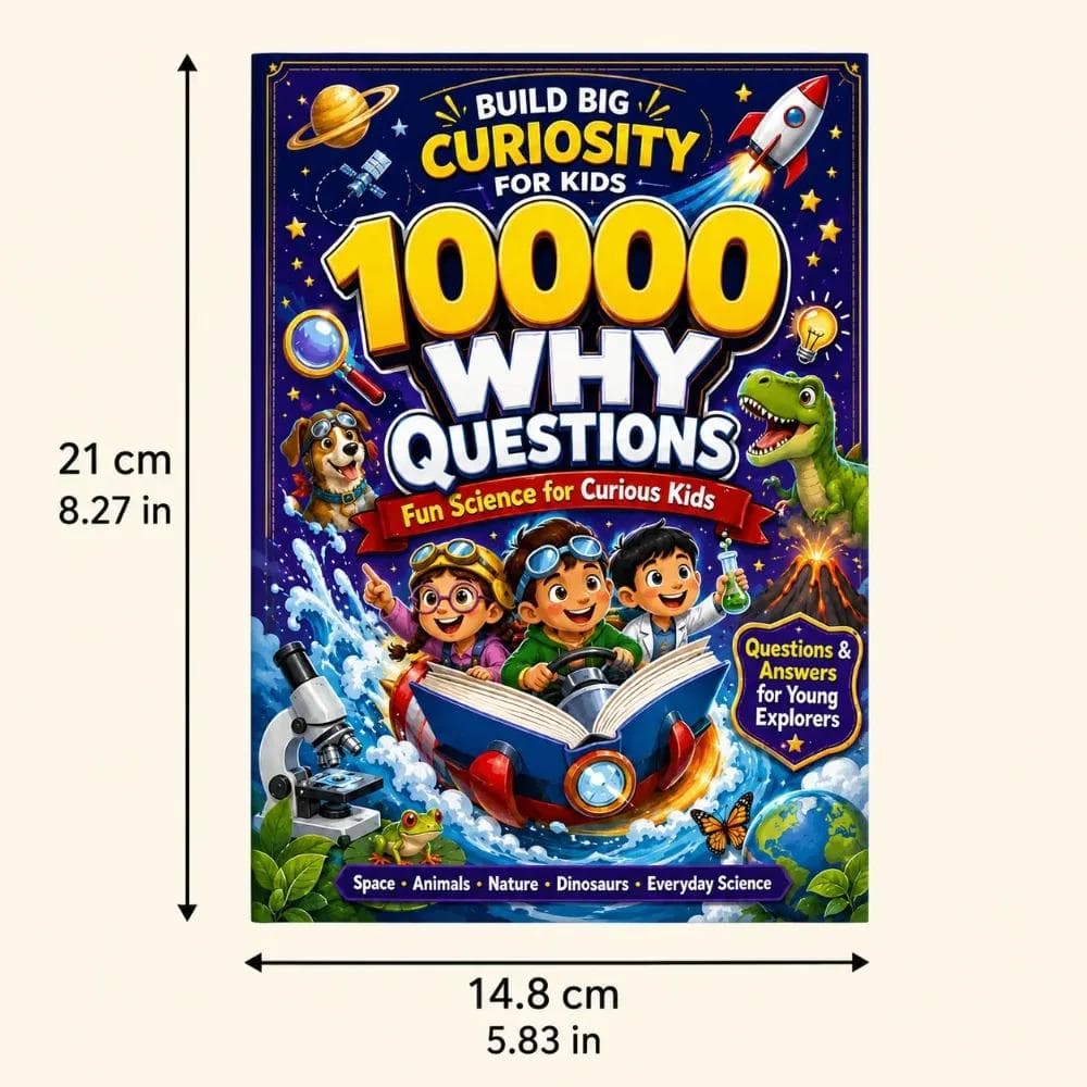 10000 Why Science Book for Kids | Curiosity Q&A STEM Learning - image 4
